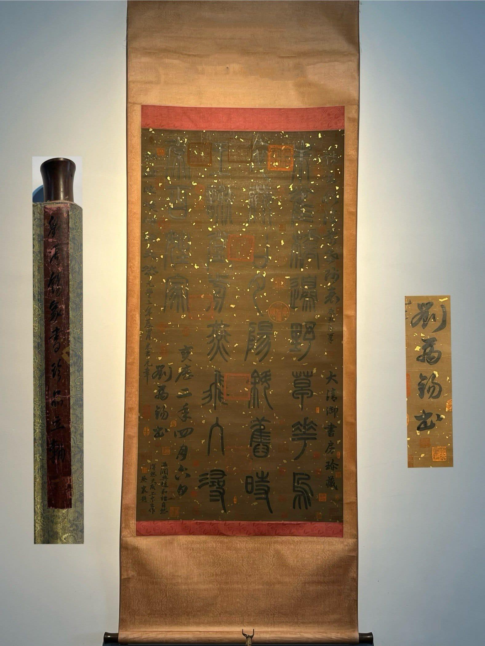Chinese scroll painting Liu Yuxi