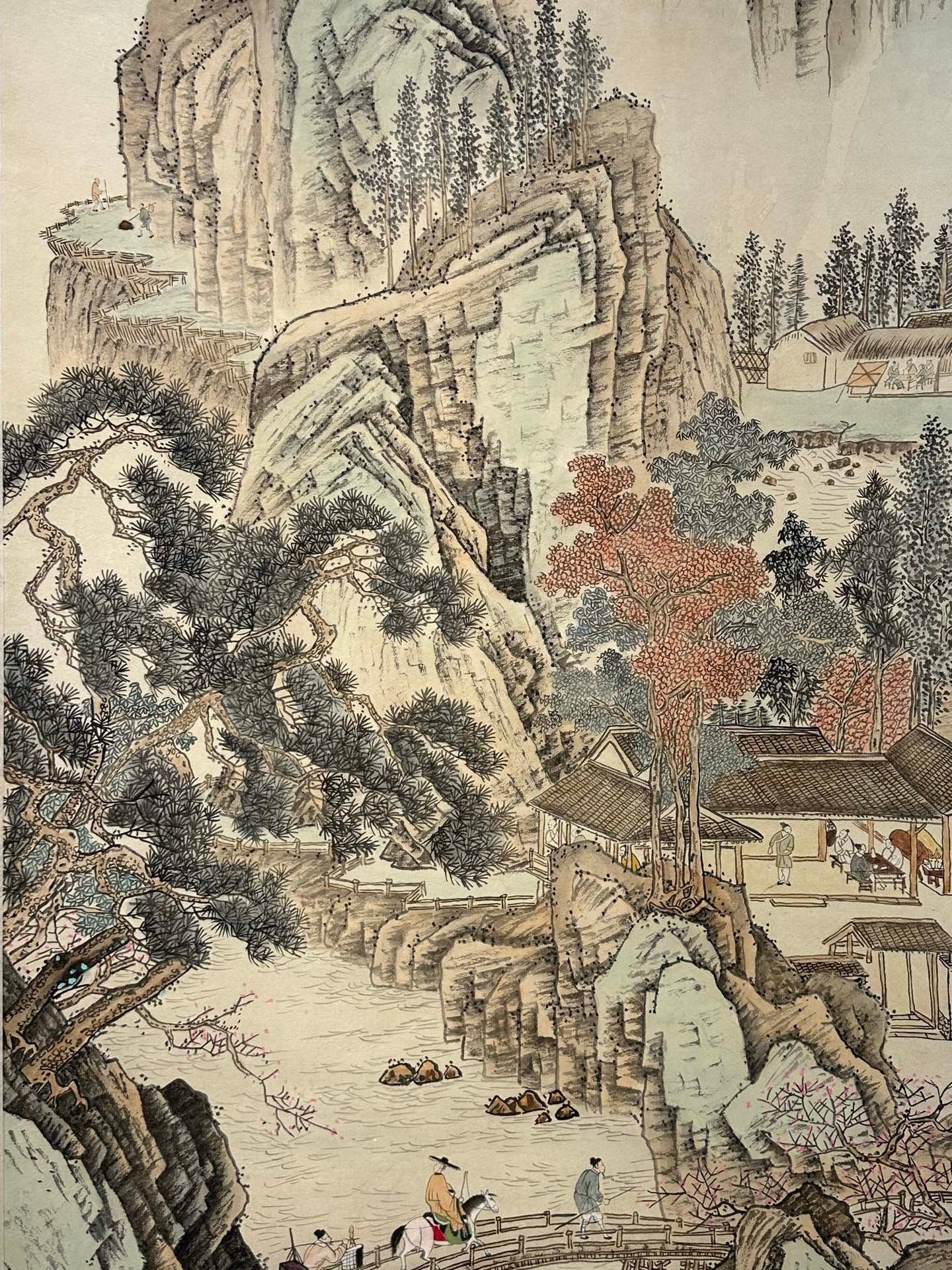 Chinese scroll painting Zhang Daqian