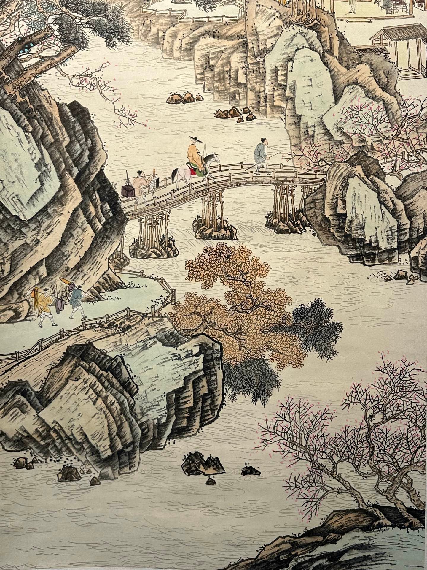 Chinese scroll painting Zhang Daqian