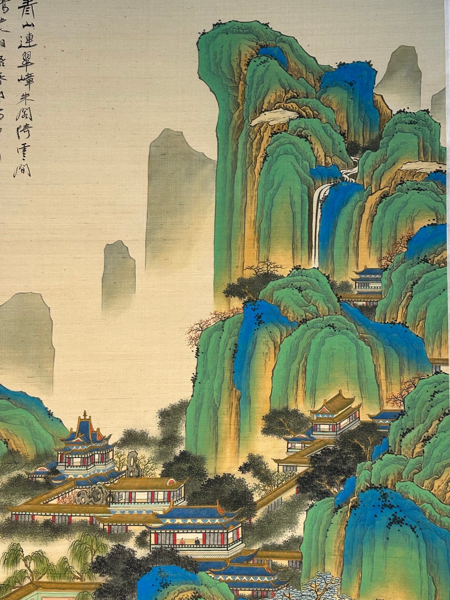 Chinese scroll painting Zhang Daqian