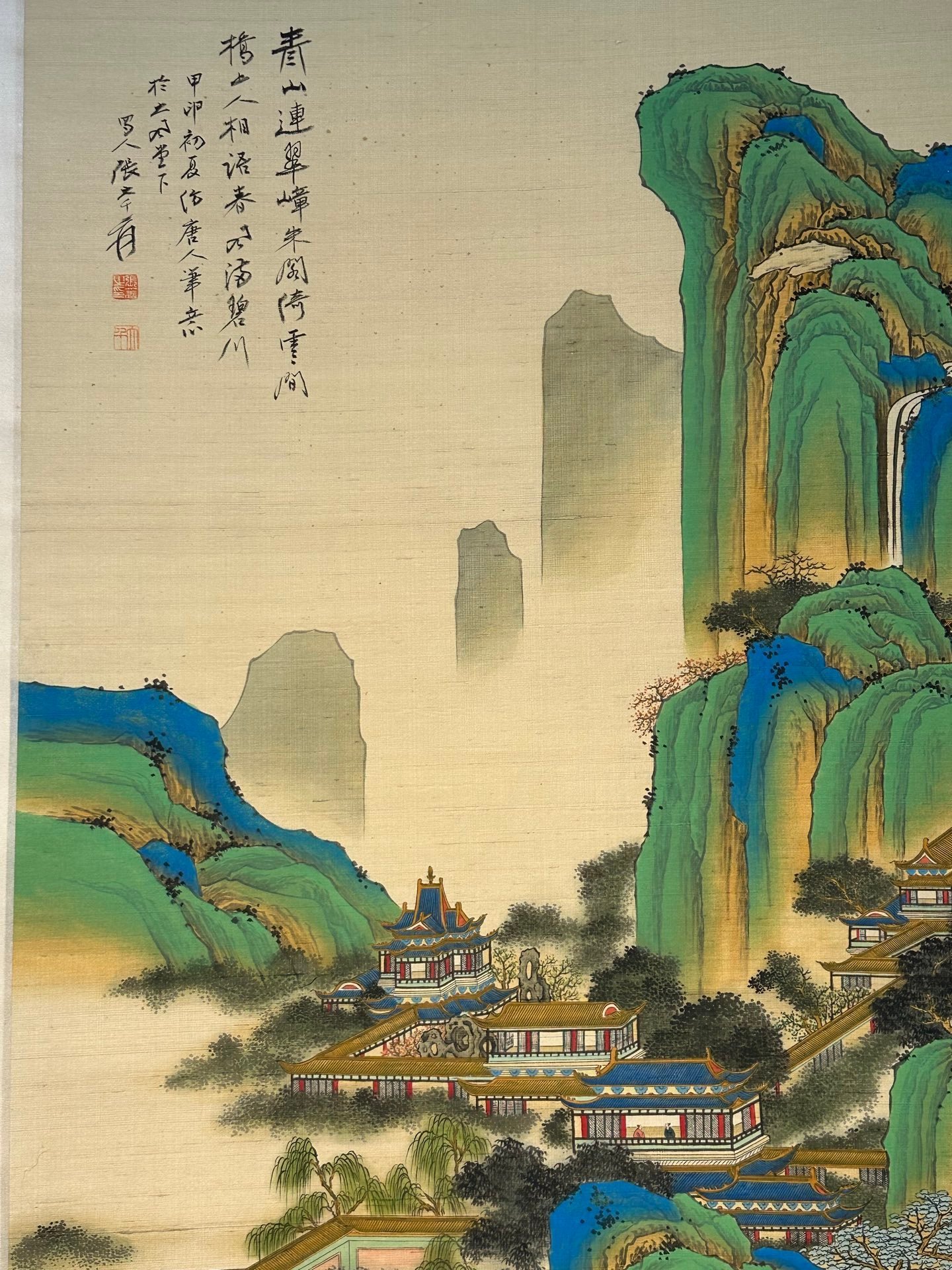 Chinese scroll painting Zhang Daqian