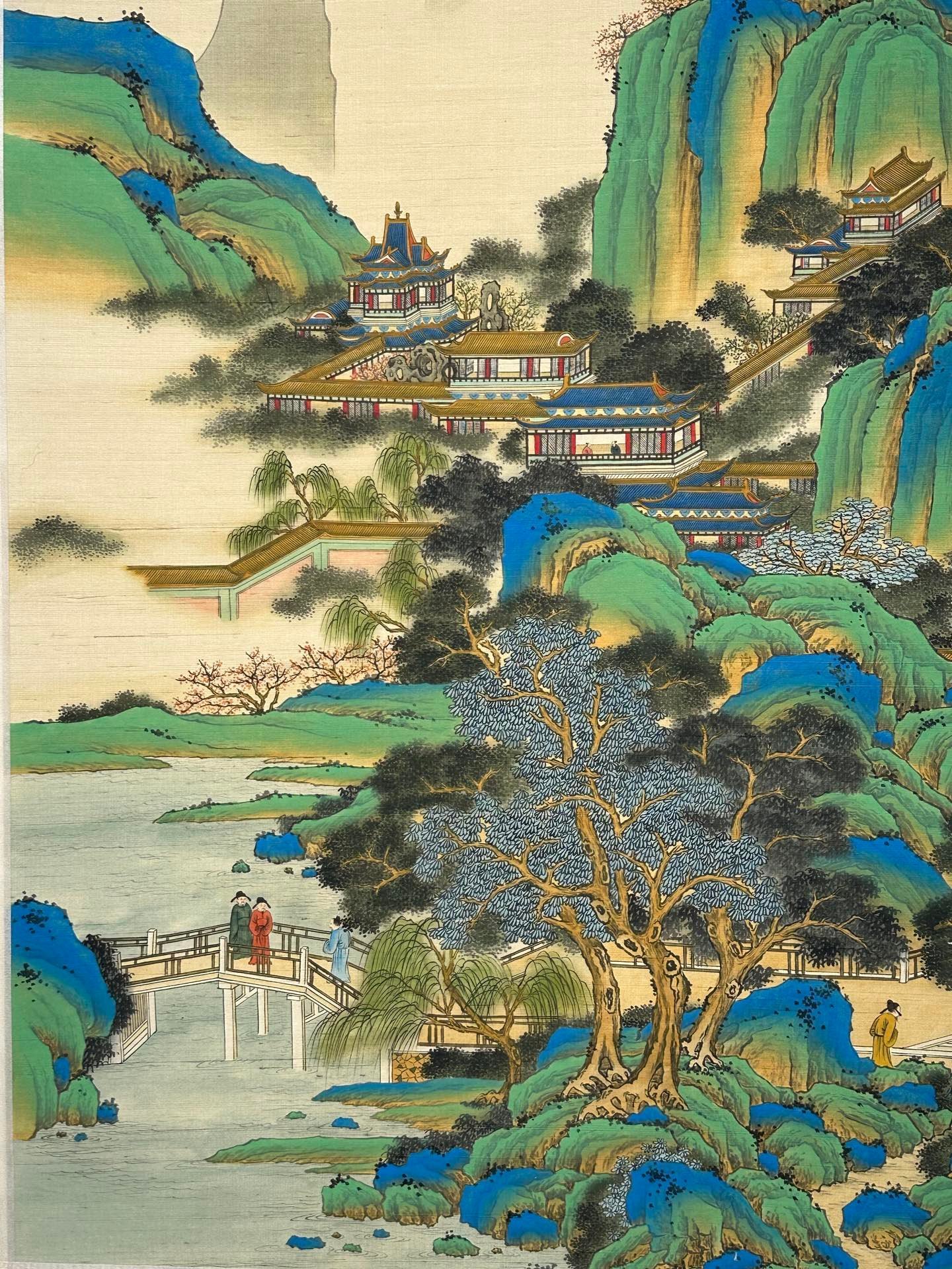 Chinese scroll painting Zhang Daqian