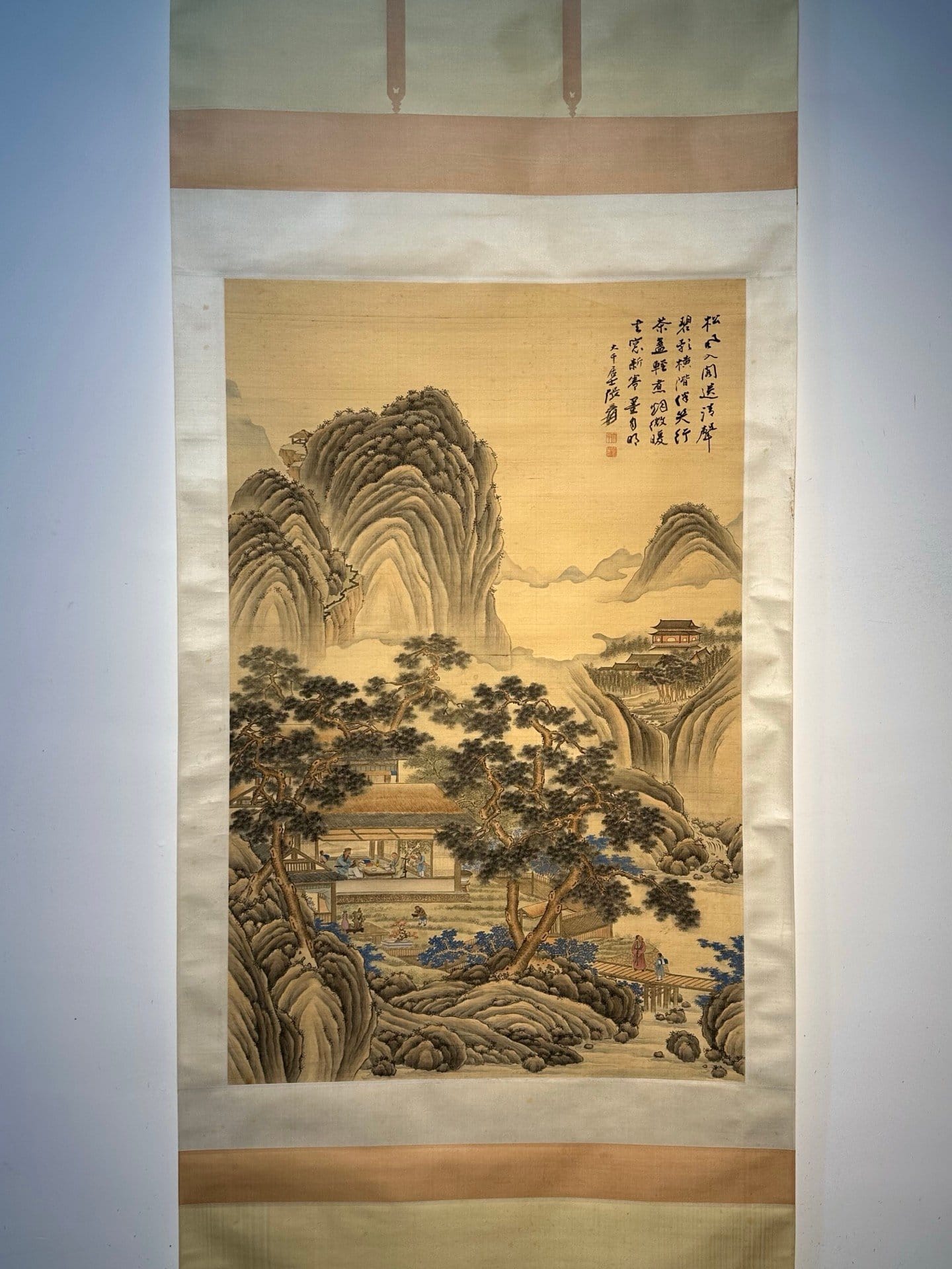 Chinese scroll painting Zhang Daqian