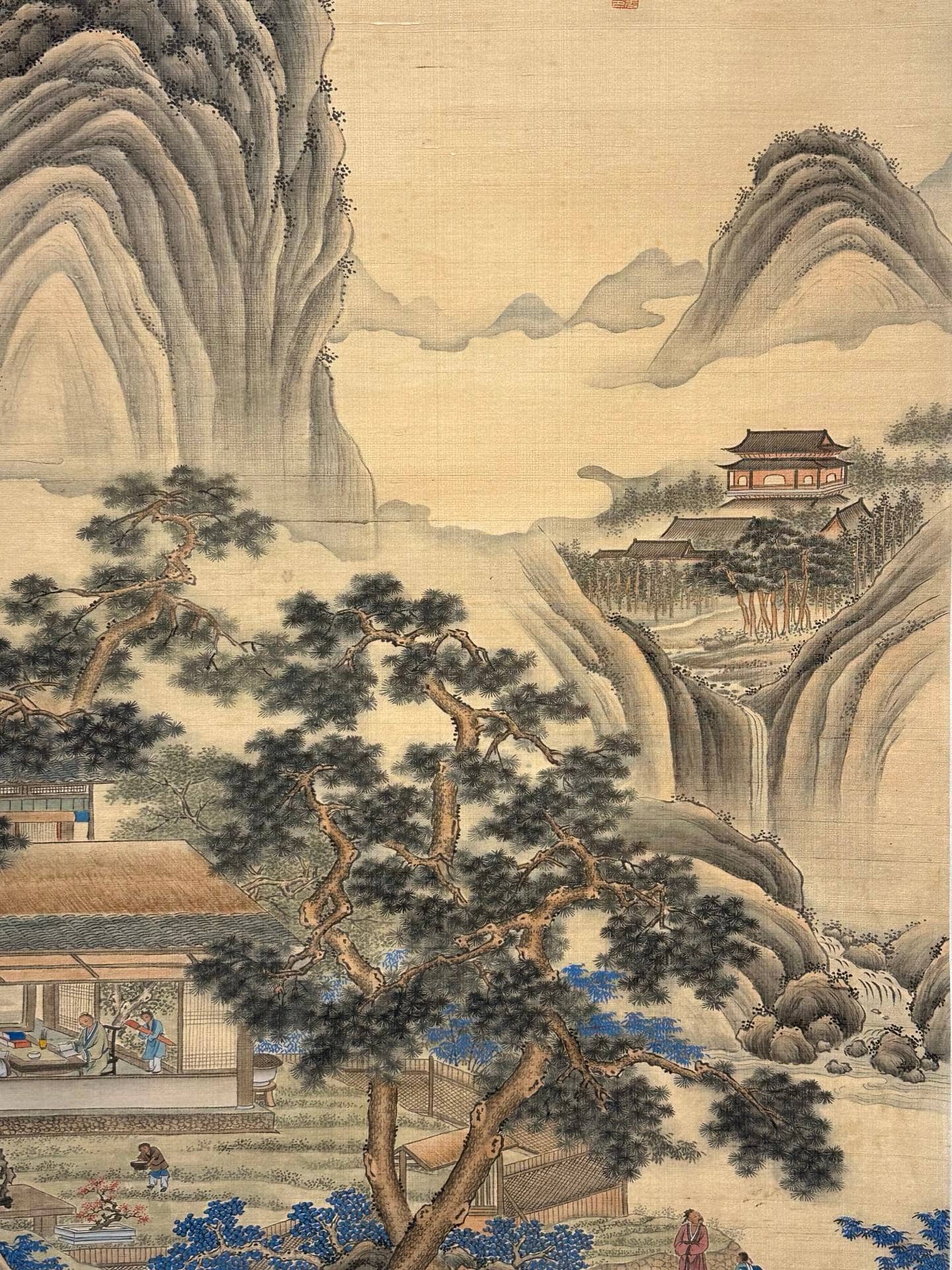 Chinese scroll painting Zhang Daqian