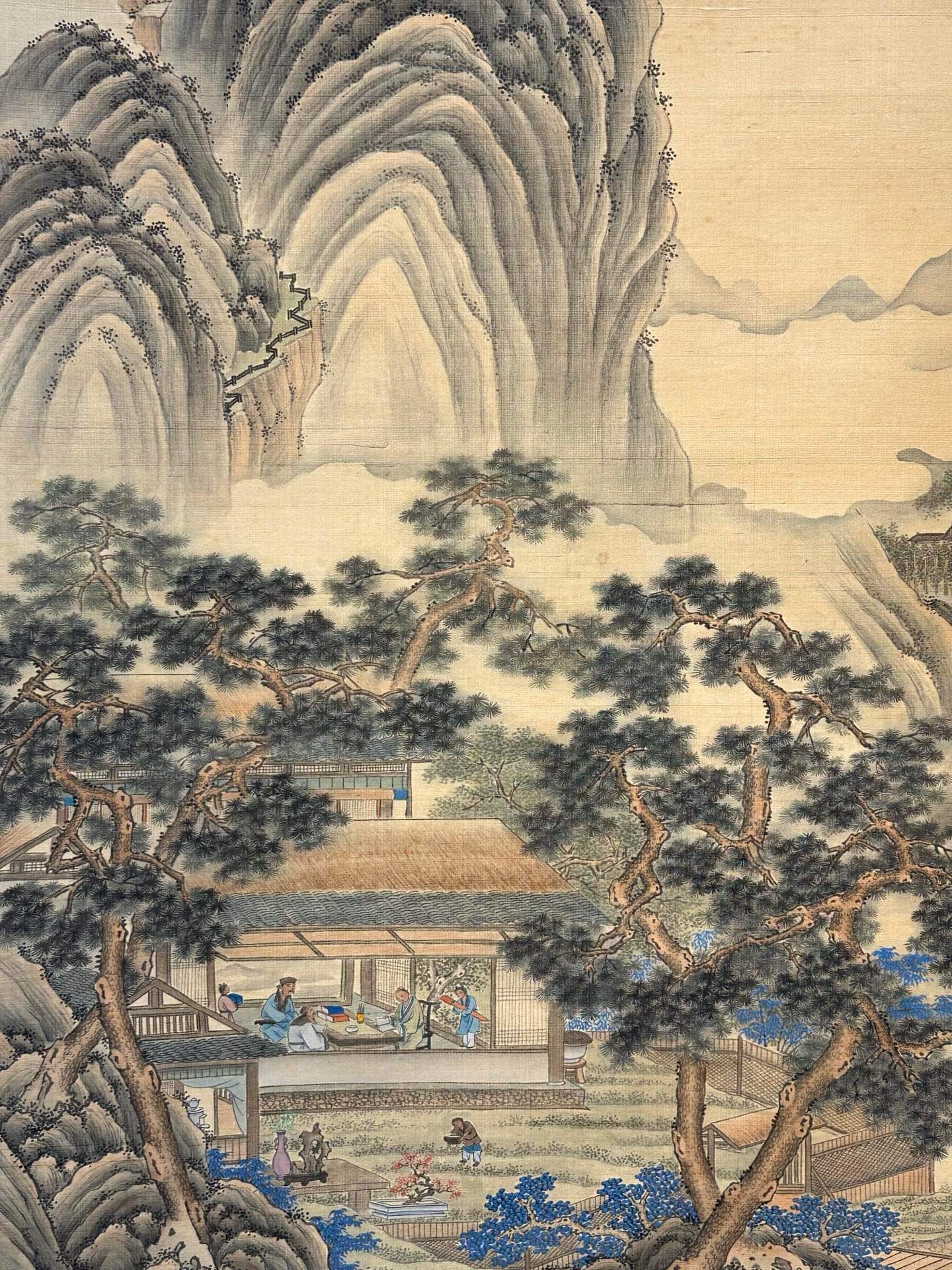Chinese scroll painting Zhang Daqian