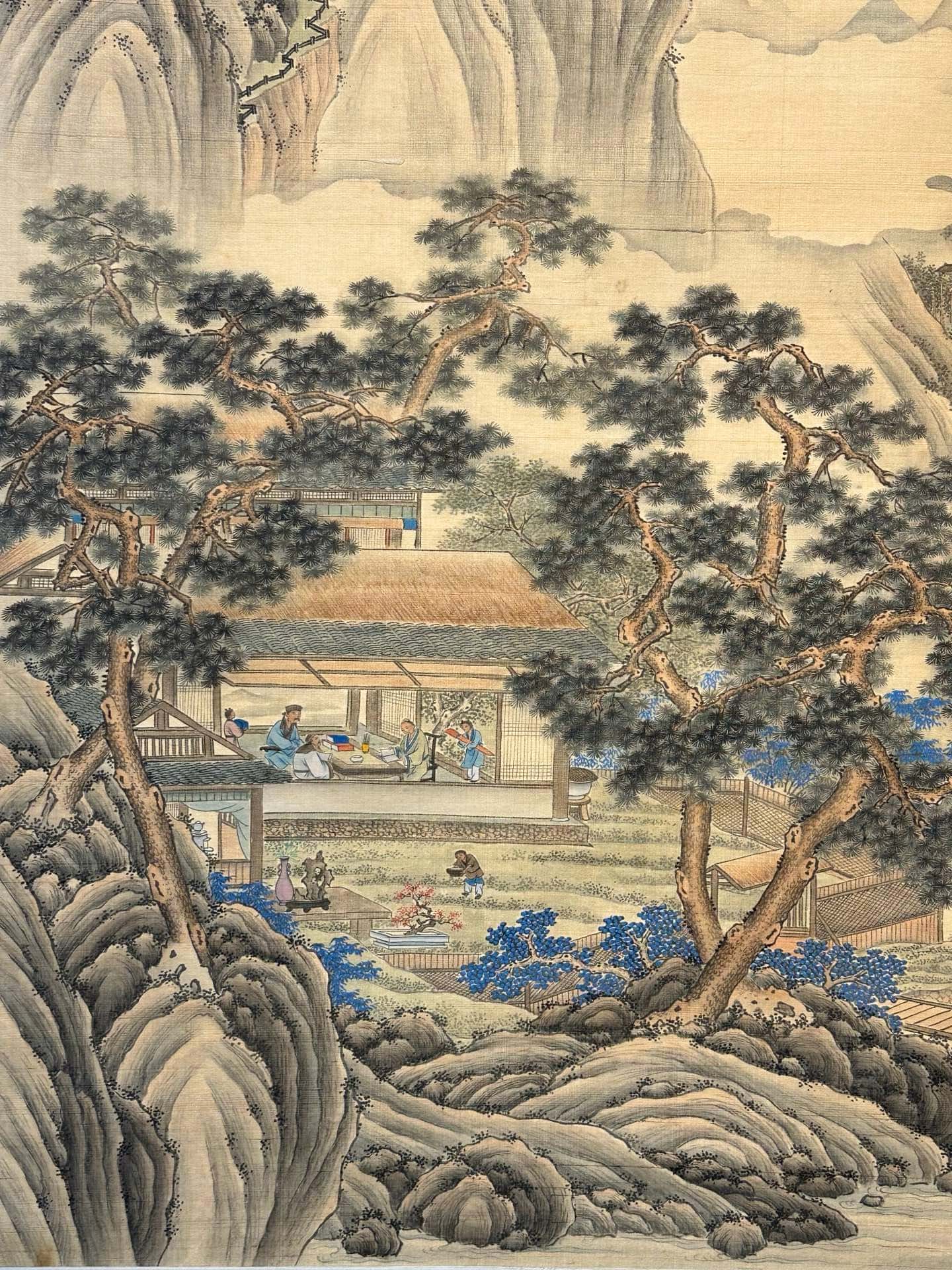 Chinese scroll painting Zhang Daqian