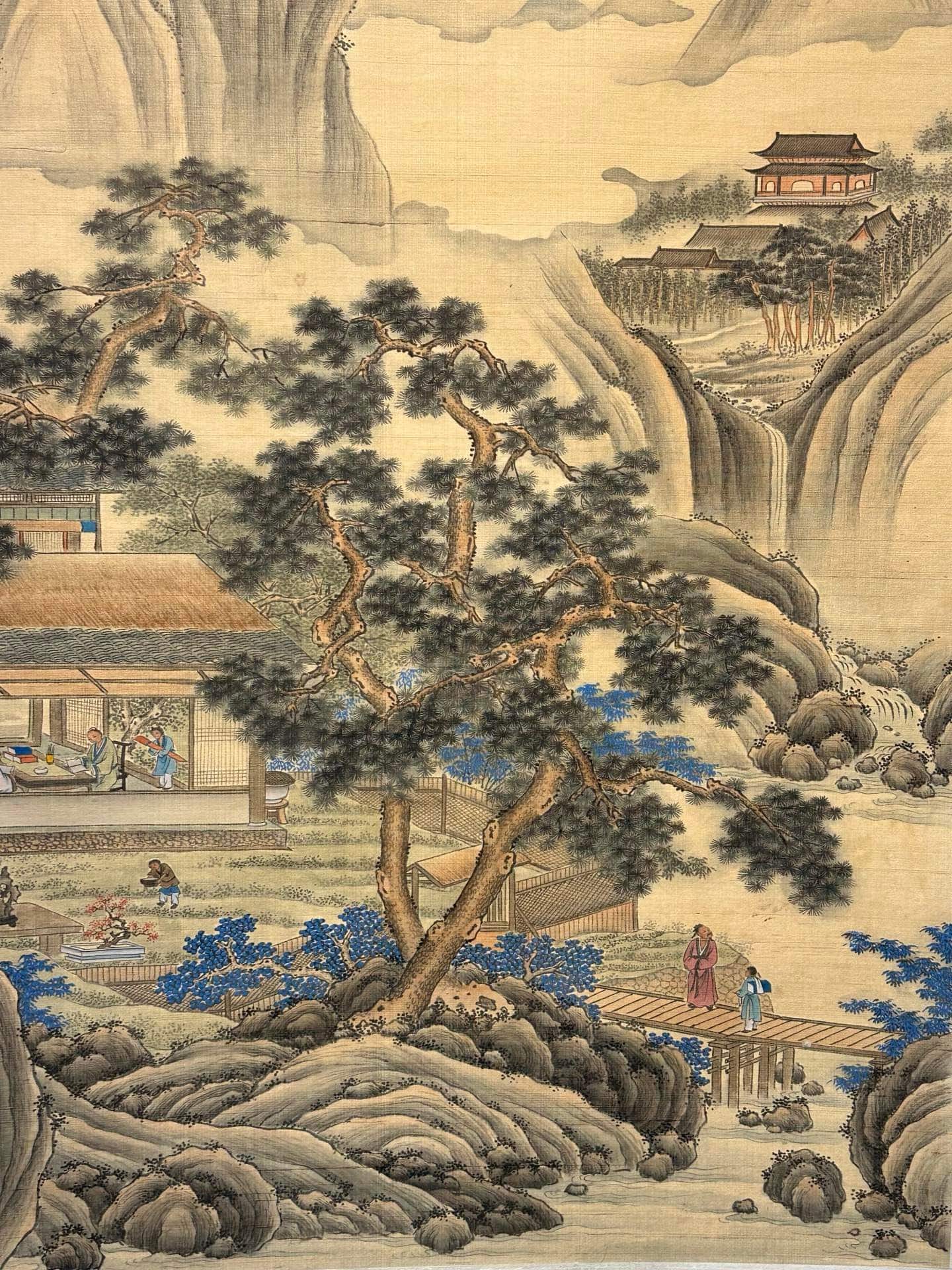 Chinese scroll painting Zhang Daqian