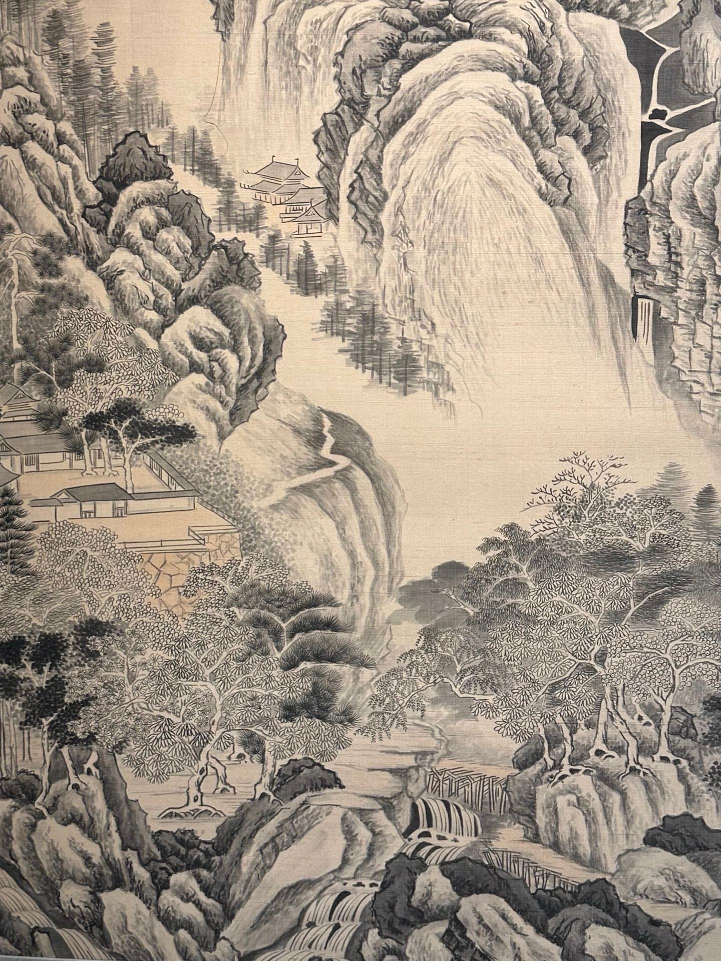 Chinese scroll painting Zhang Daqian