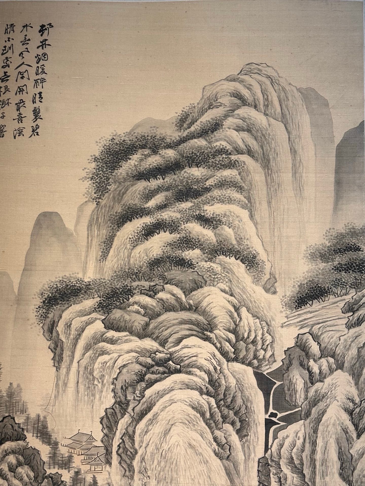 Chinese scroll painting Zhang Daqian