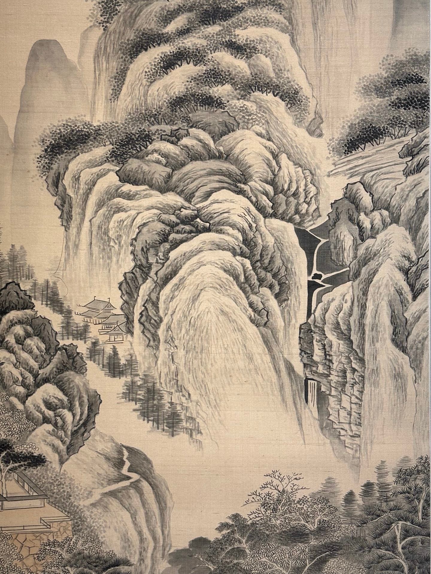 Chinese scroll painting Zhang Daqian