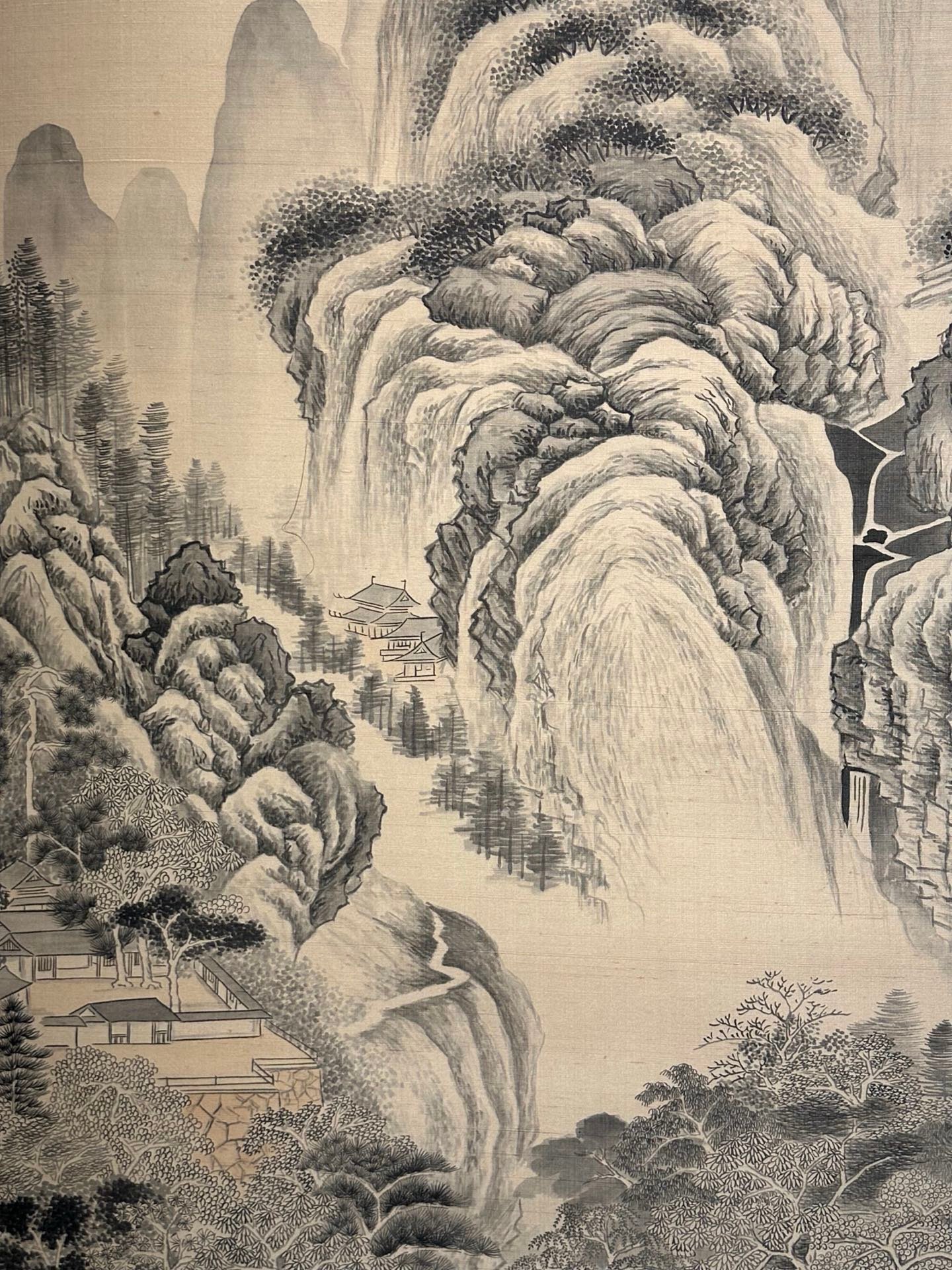Chinese scroll painting Zhang Daqian