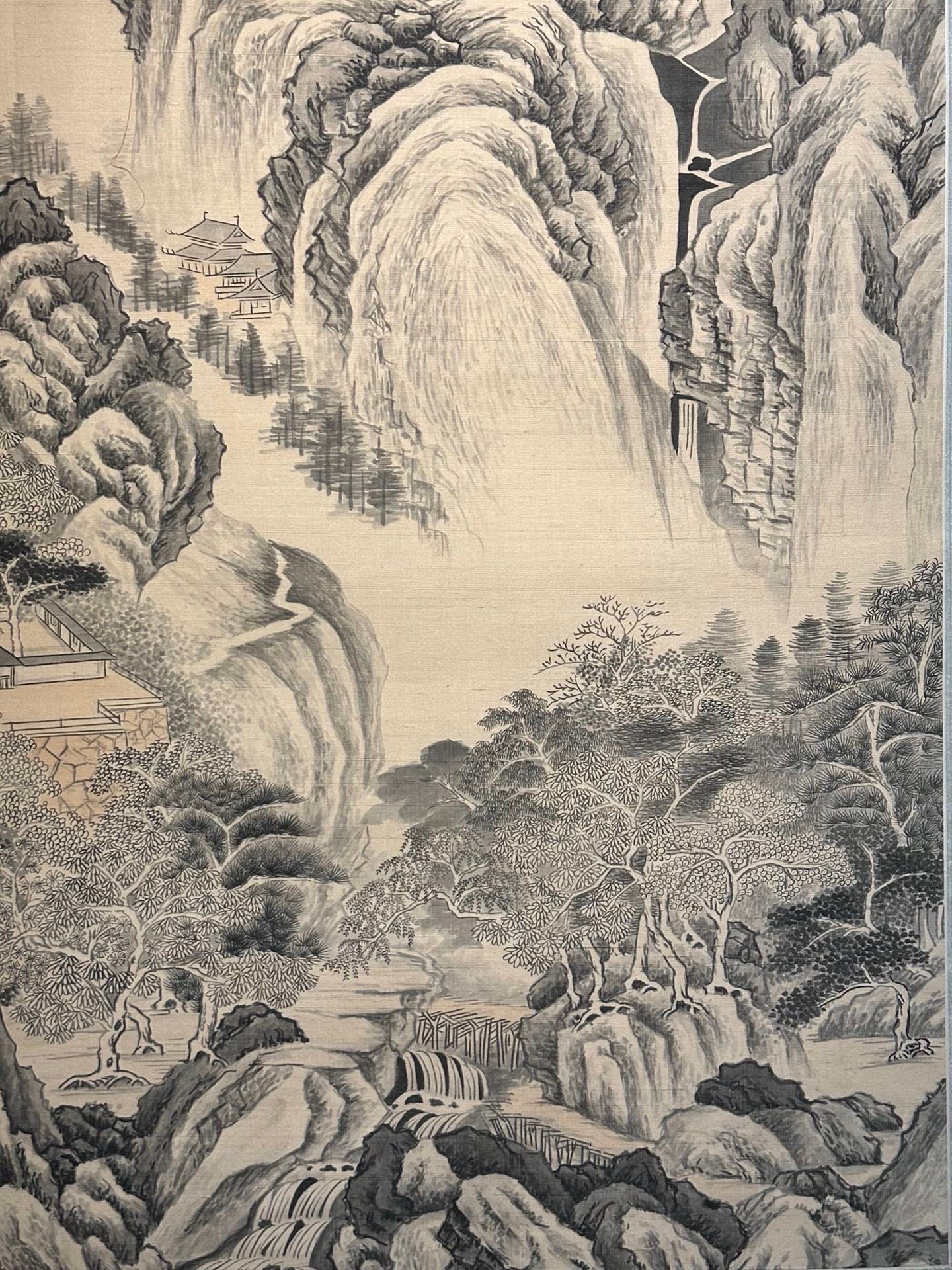 Chinese scroll painting Zhang Daqian