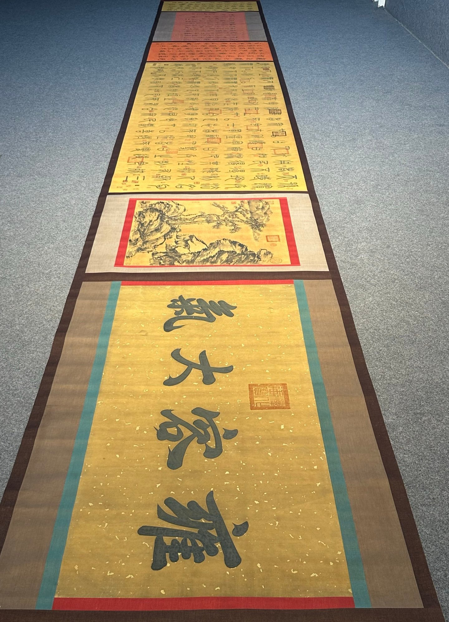 Chinese scroll painting Sun Bin