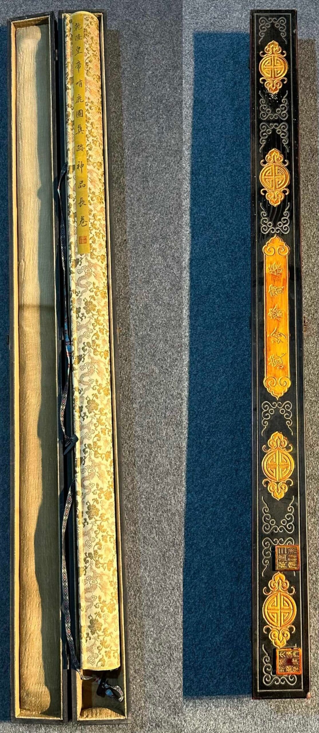 Chinese scroll painting Giuseppe