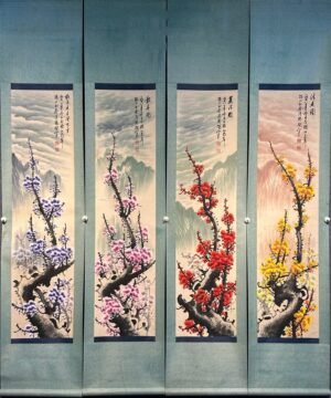 Chinese scroll painting Guan Shanyue