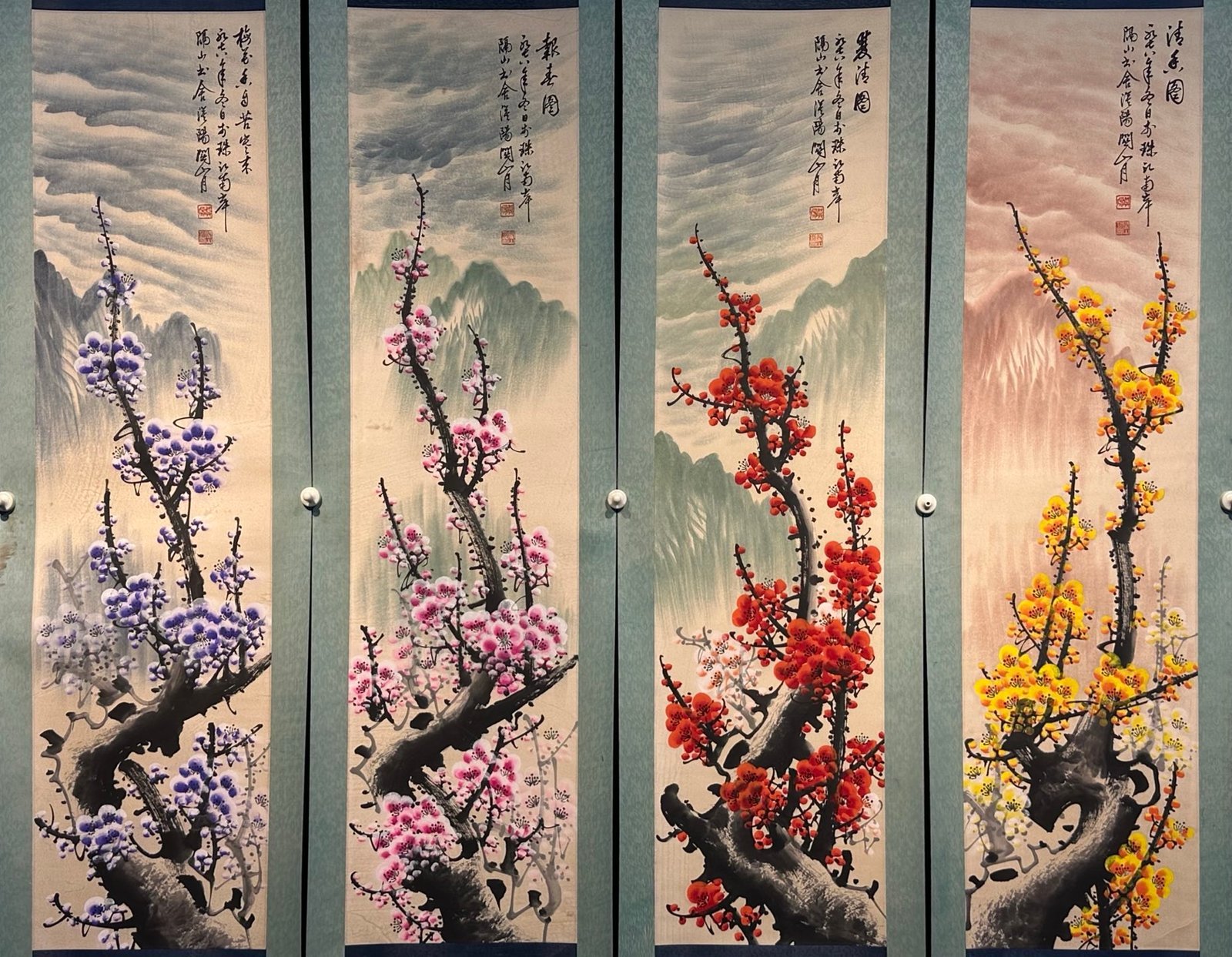 Chinese scroll painting Guan Shanyue