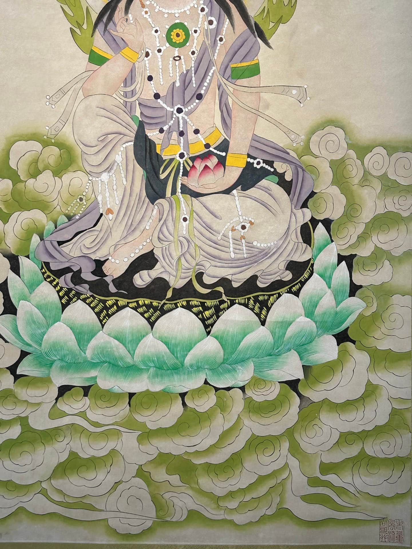 Chinese scroll painting Zhang Daqian