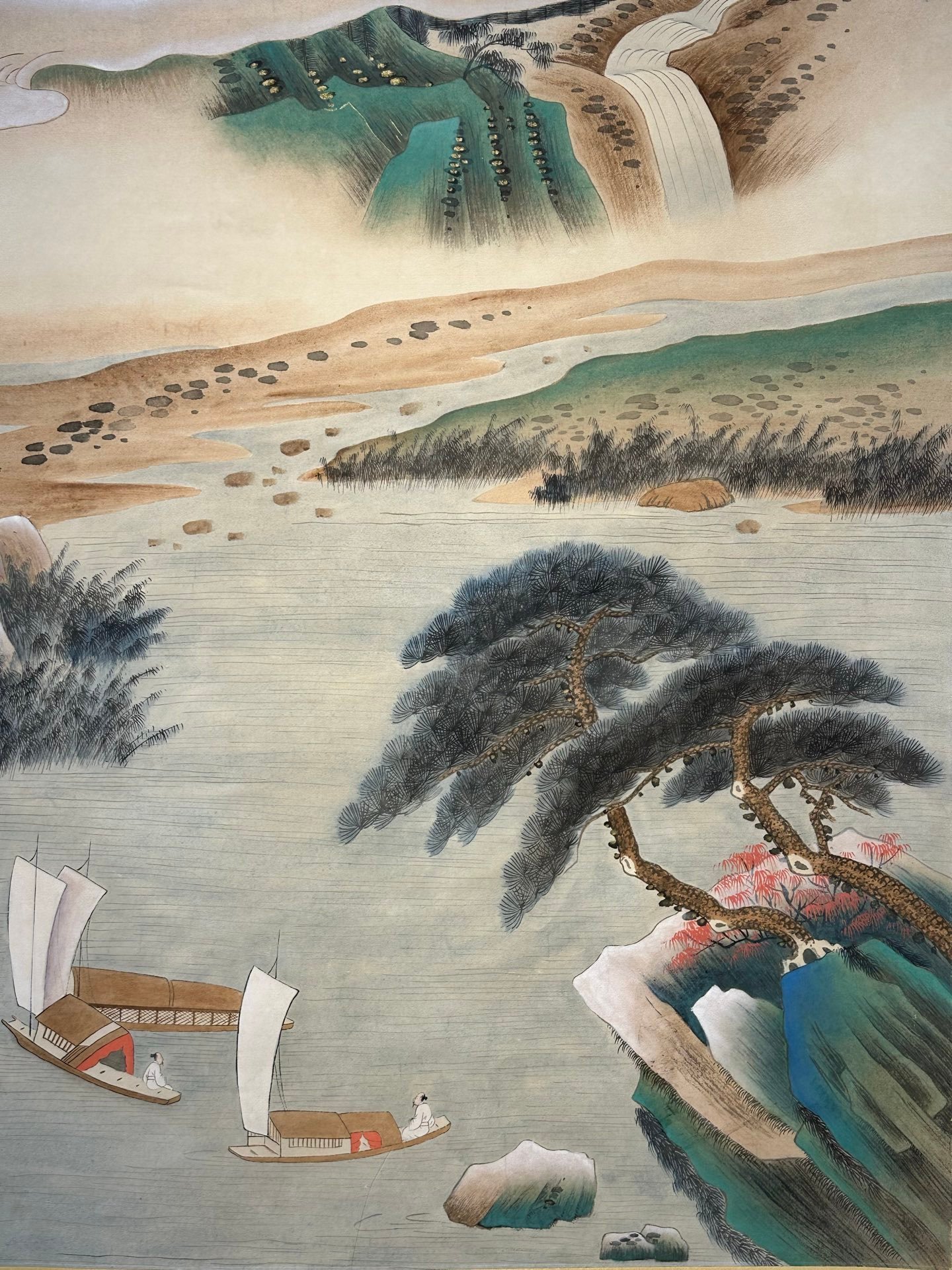 Chinese scroll painting Zhang Daqian