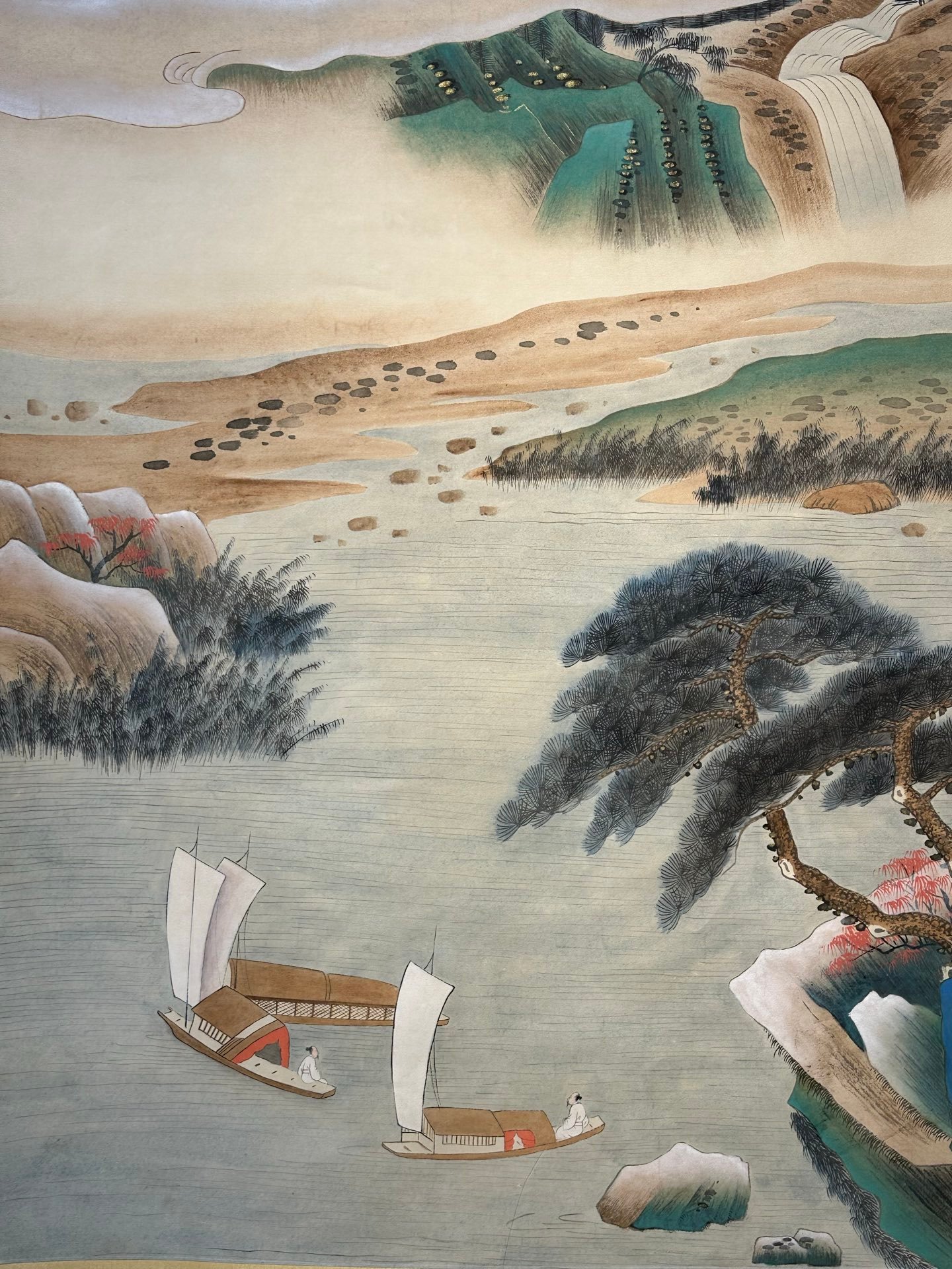 Chinese scroll painting Zhang Daqian