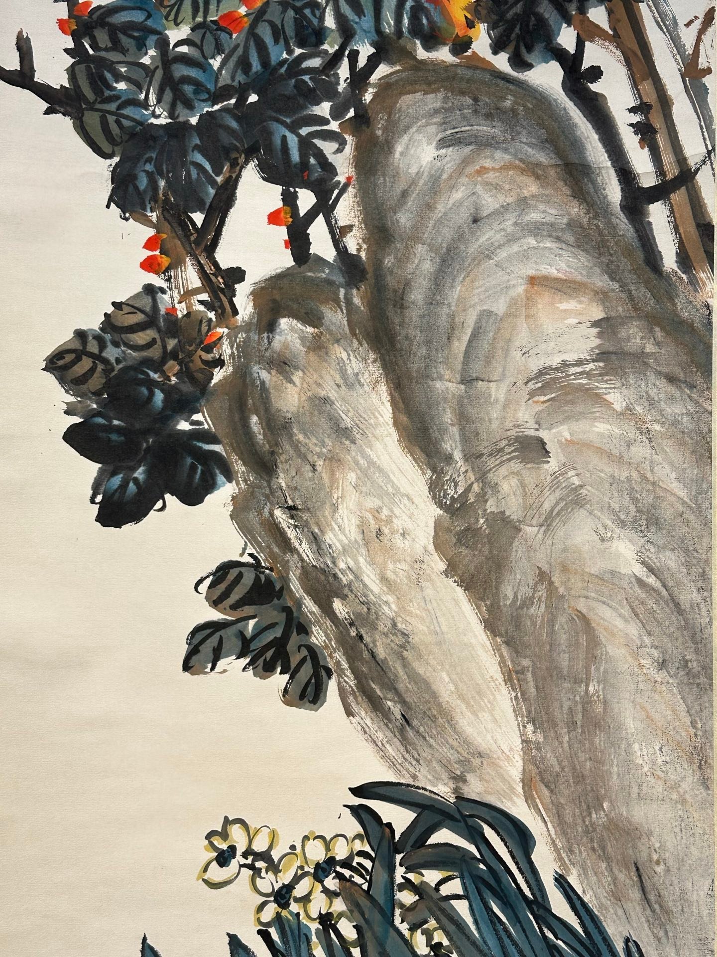 Chinese scroll painting Wu Changshuo
