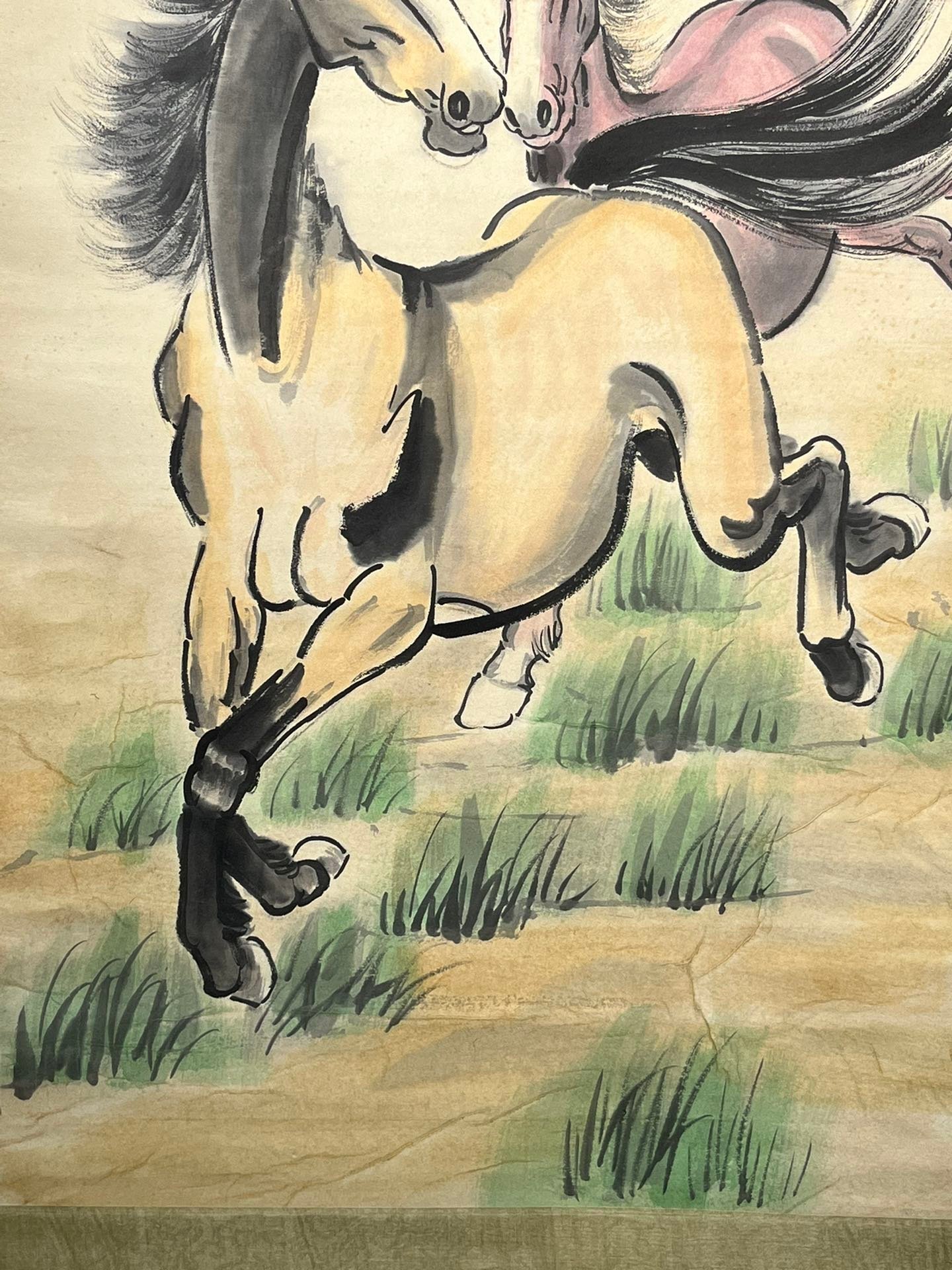 Chinese scroll painting Xu Beihong