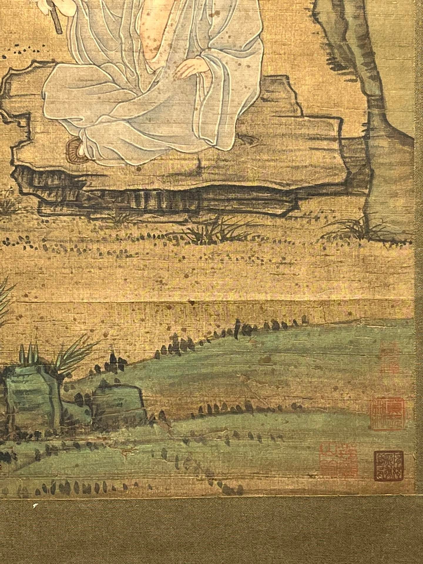 Chinese scroll painting Zhao Boju