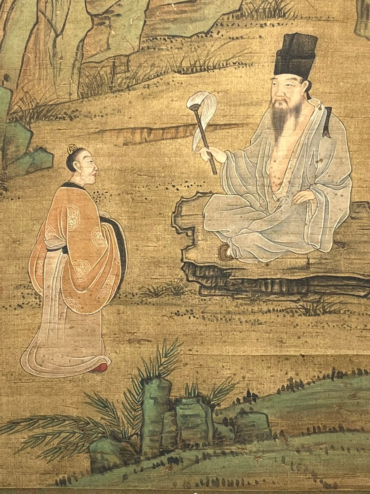 Chinese scroll painting Zhao Boju