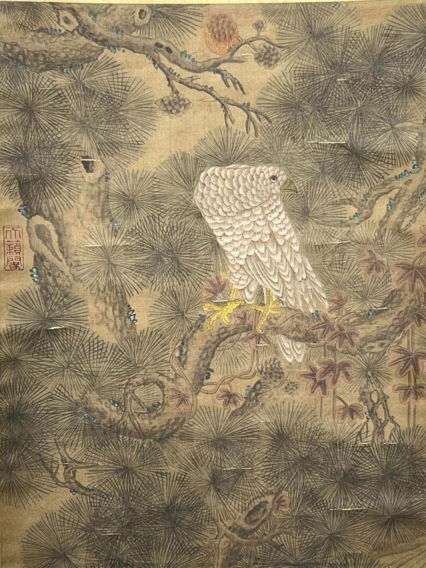 Chinese scroll painting Huang Quan