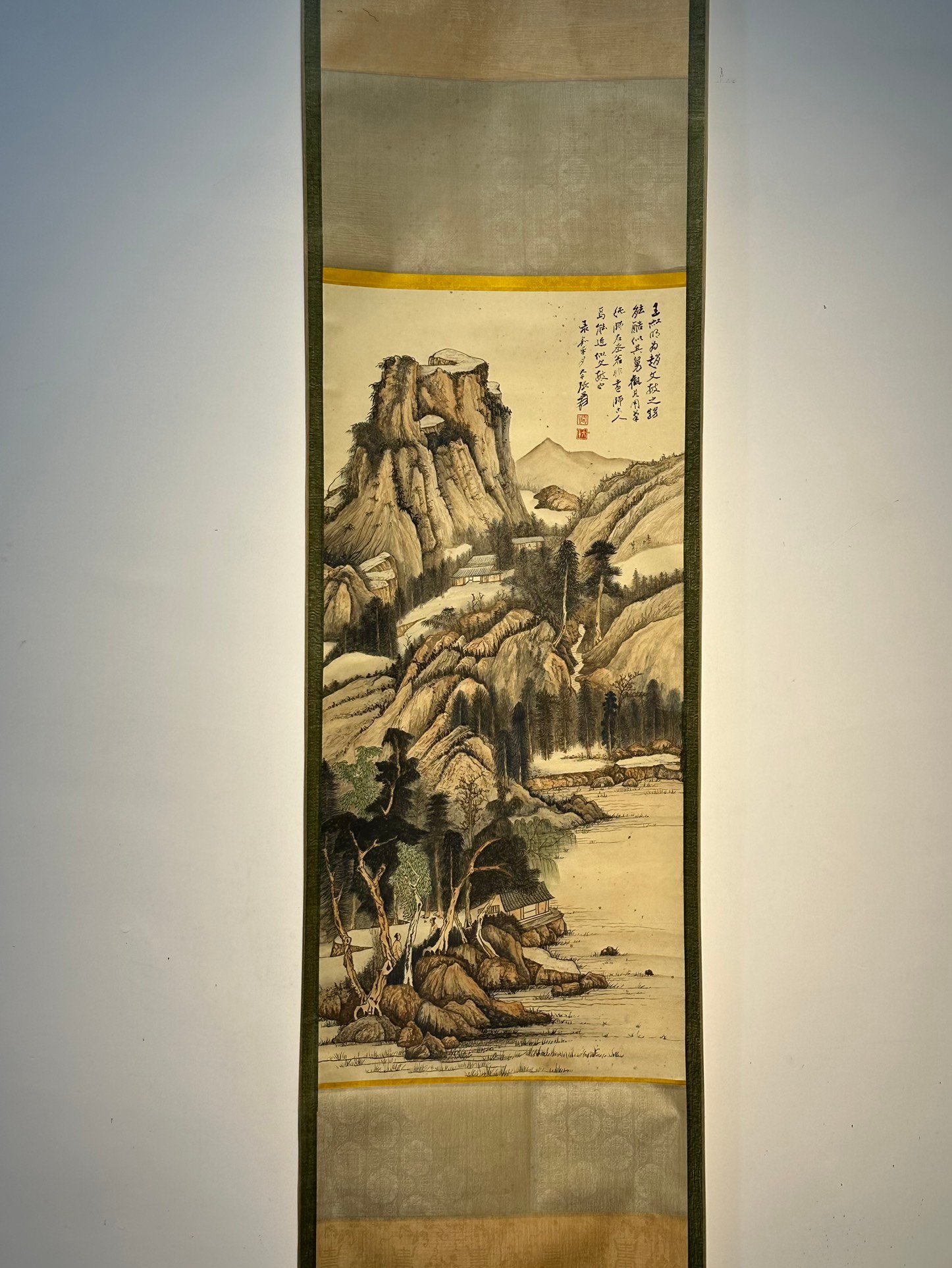 Chinese scroll painting Zhang Daqian