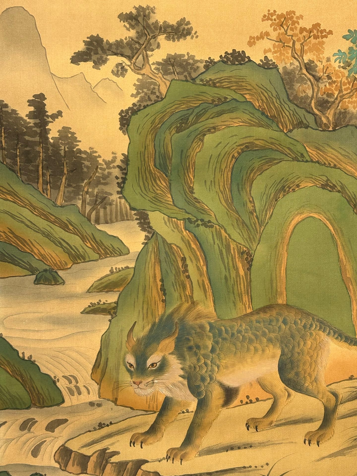 Chinese scroll painting Ku Ji