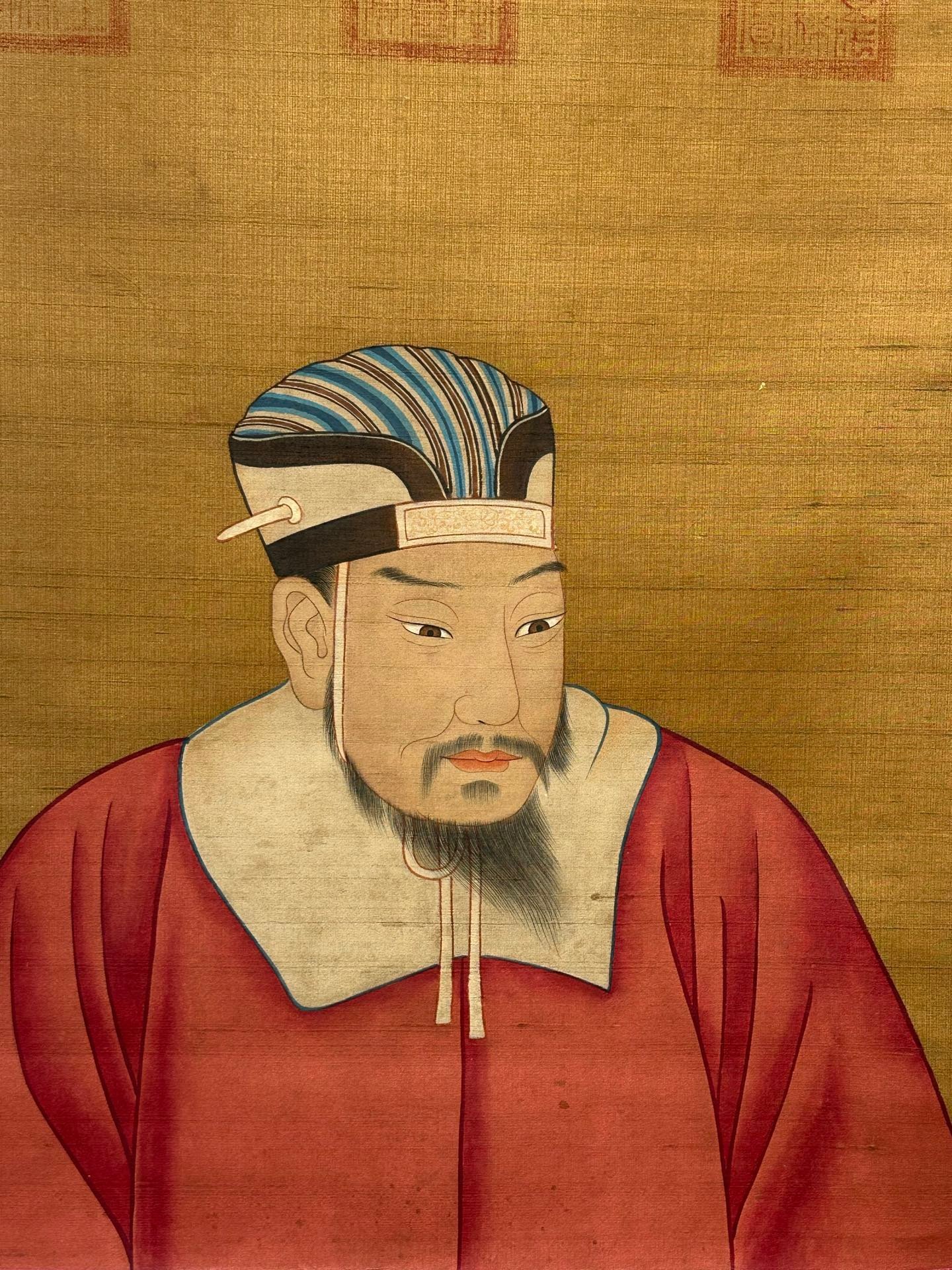 Chinese scroll painting Yan Liben