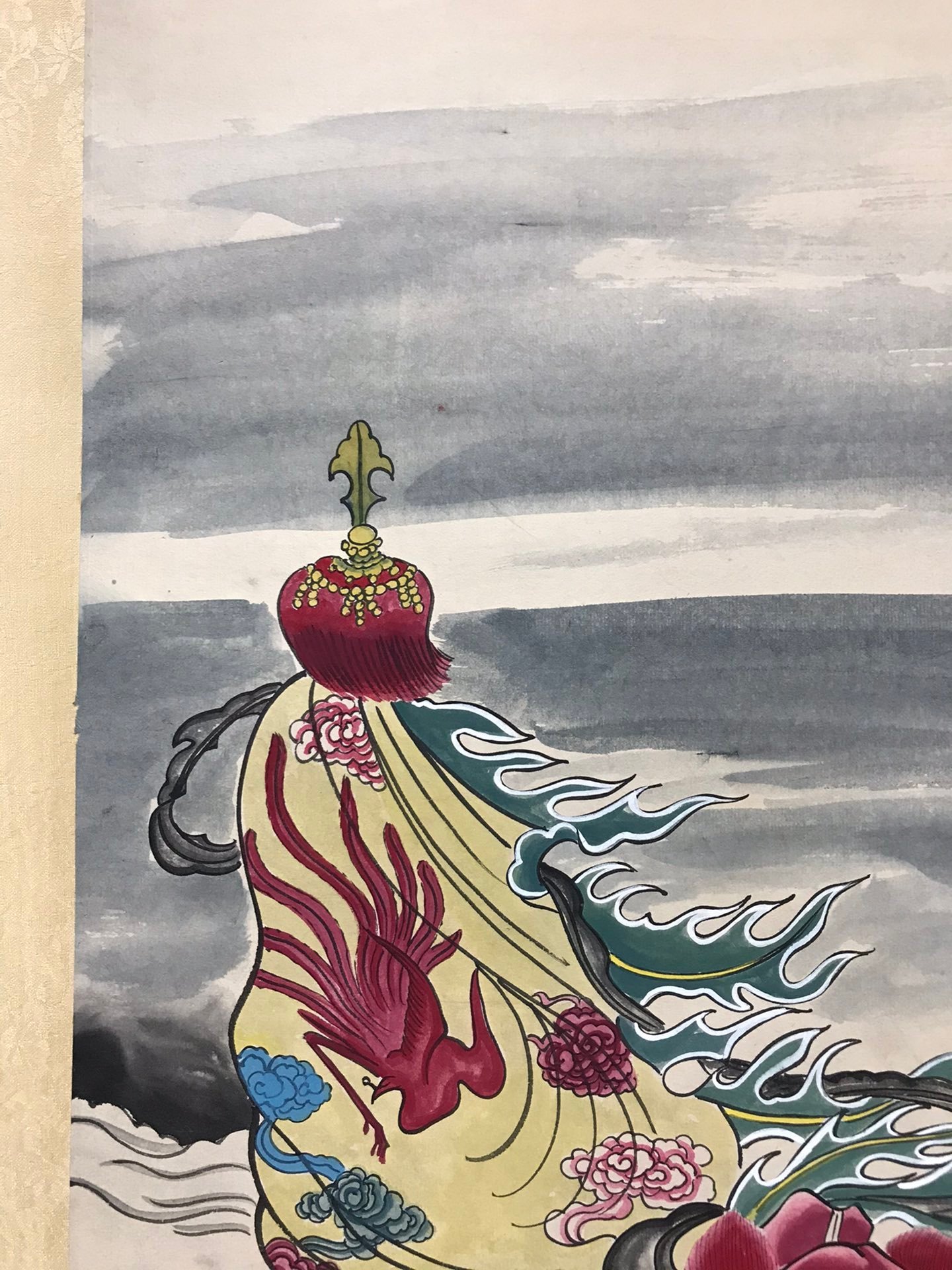 Chinese scroll painting Pu Ru