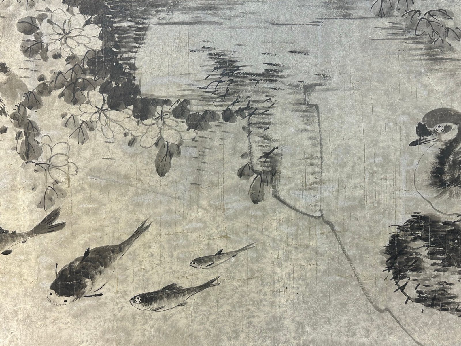 Chinese scroll painting Ba Da Shan Ren