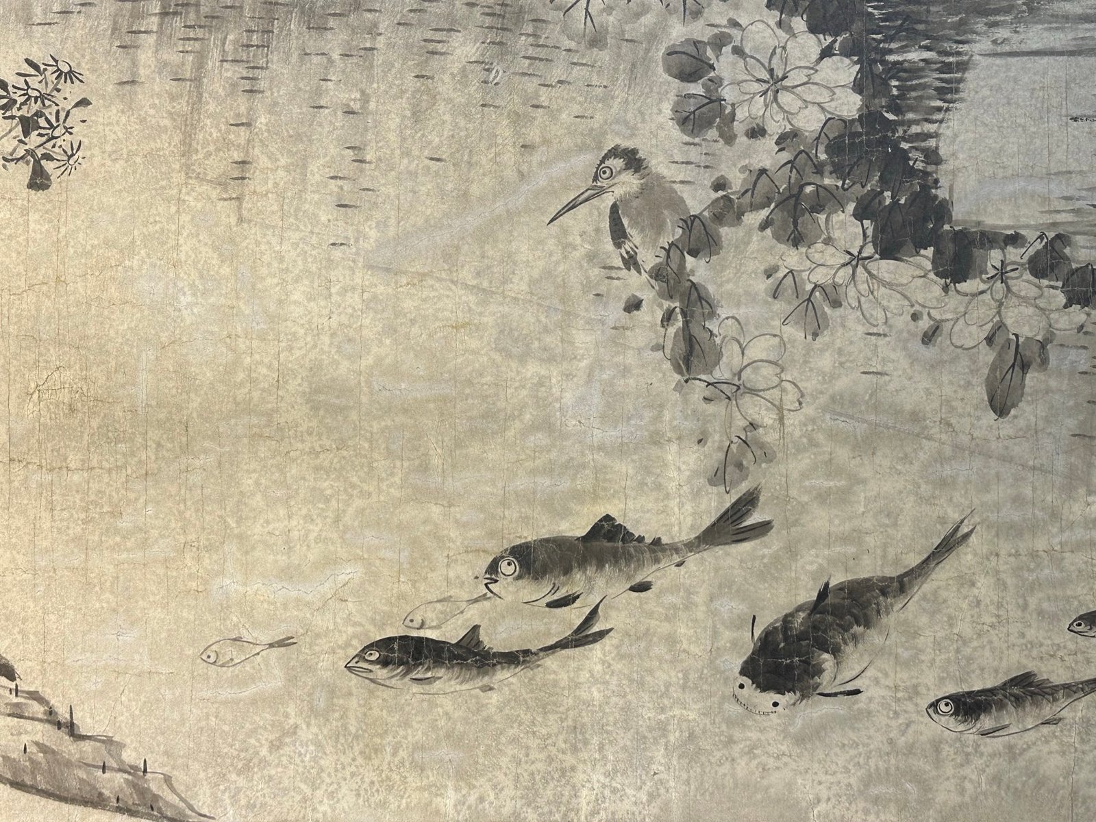 Chinese scroll painting Ba Da Shan Ren