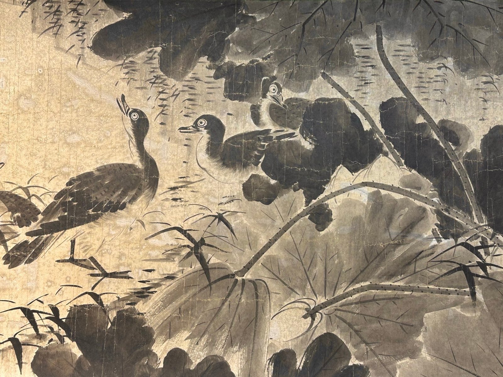 Chinese scroll painting Ba Da Shan Ren