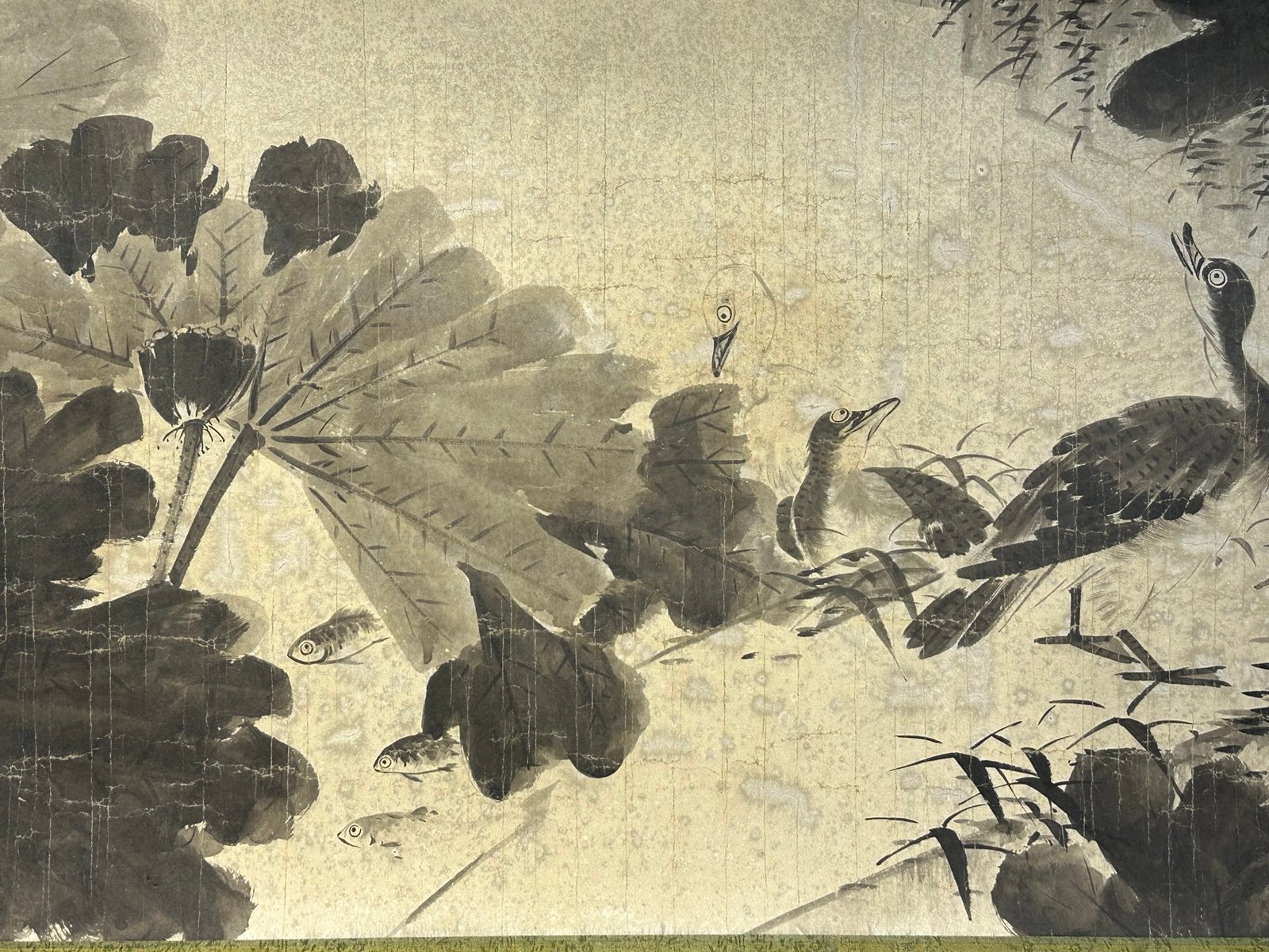 Chinese scroll painting Ba Da Shan Ren