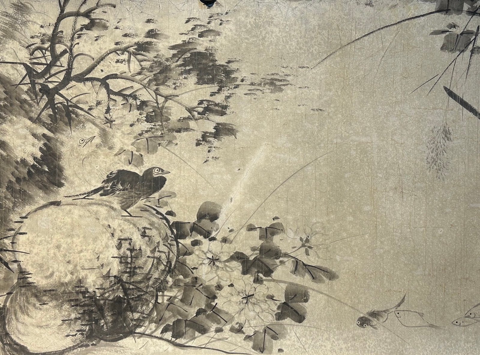 Chinese scroll painting Ba Da Shan Ren