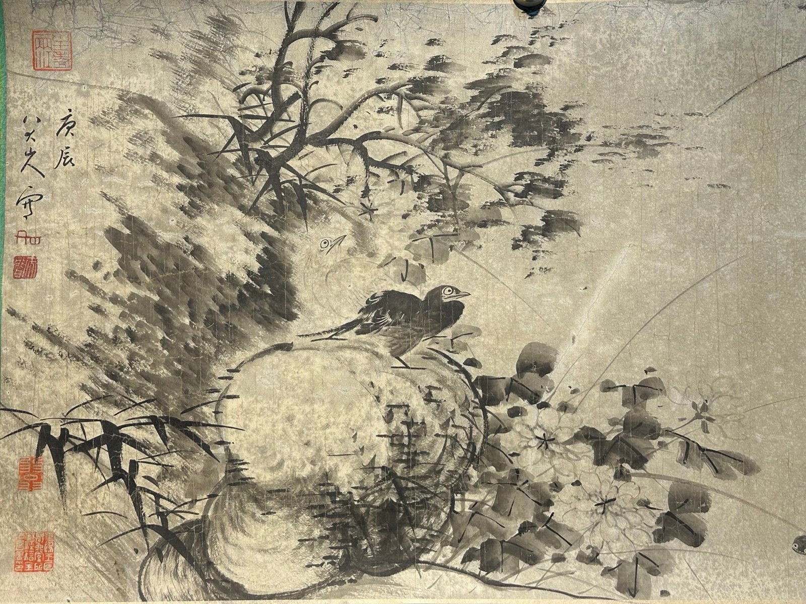 Chinese scroll painting Ba Da Shan Ren