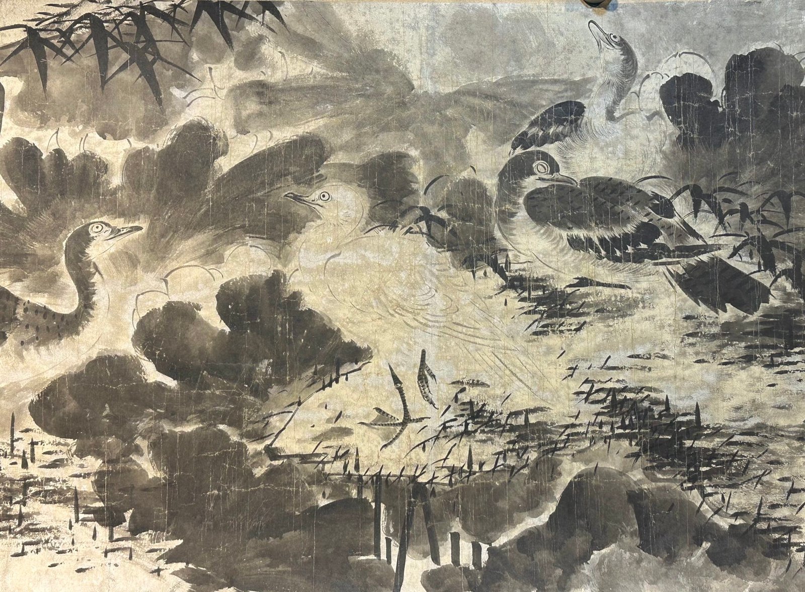 Chinese scroll painting Ba Da Shan Ren