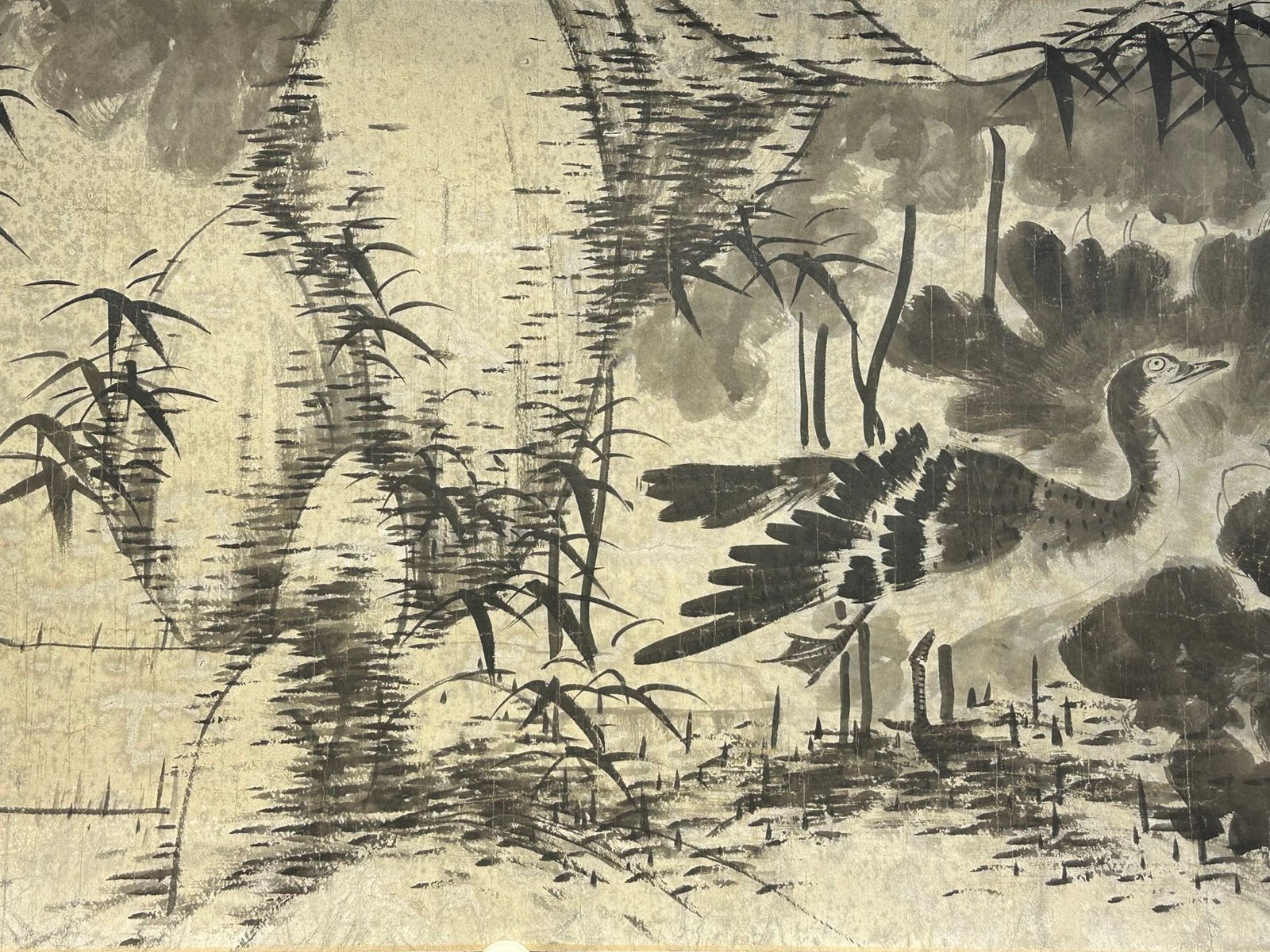 Chinese scroll painting Ba Da Shan Ren