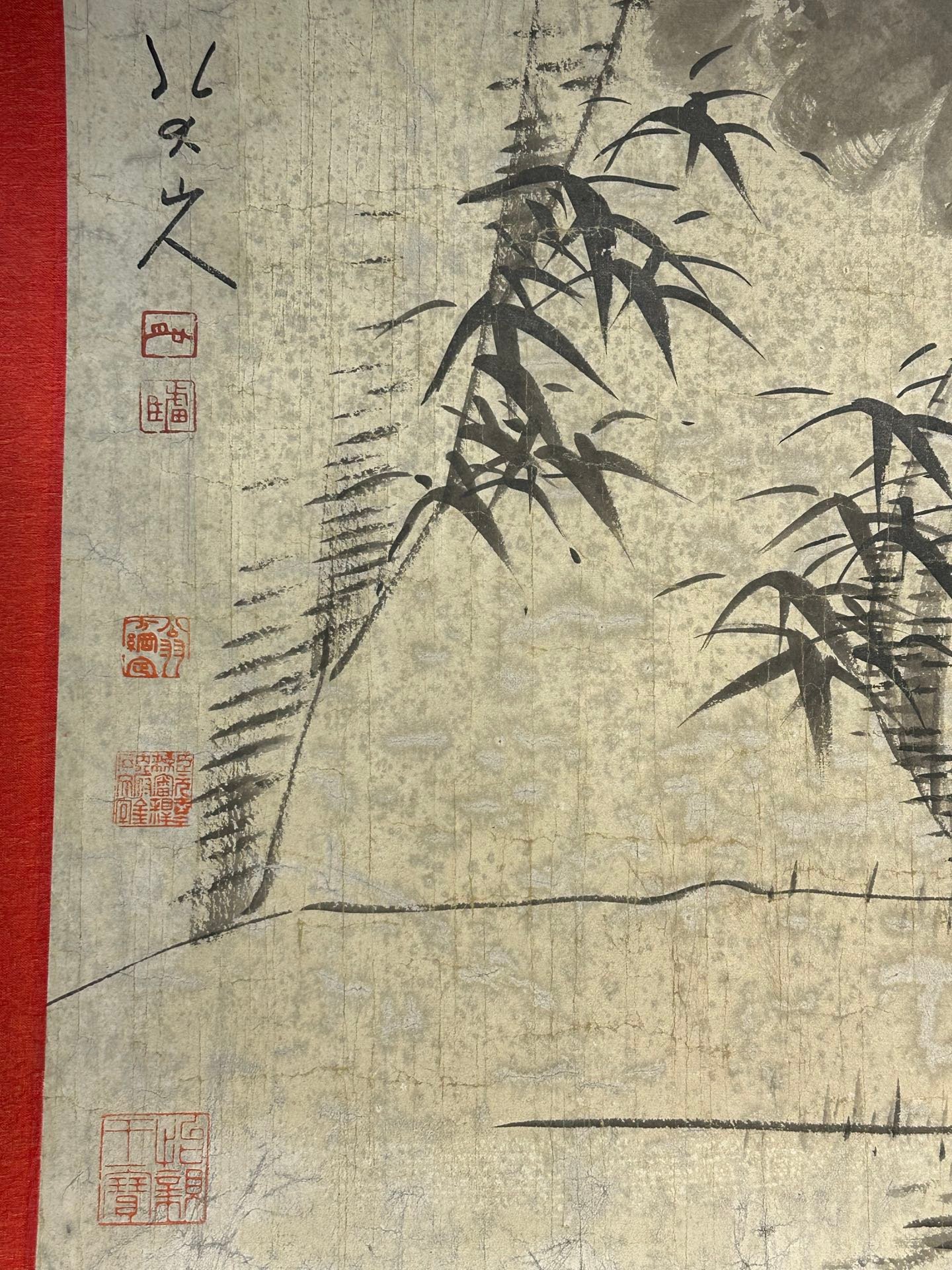 Chinese scroll painting Ba Da Shan Ren