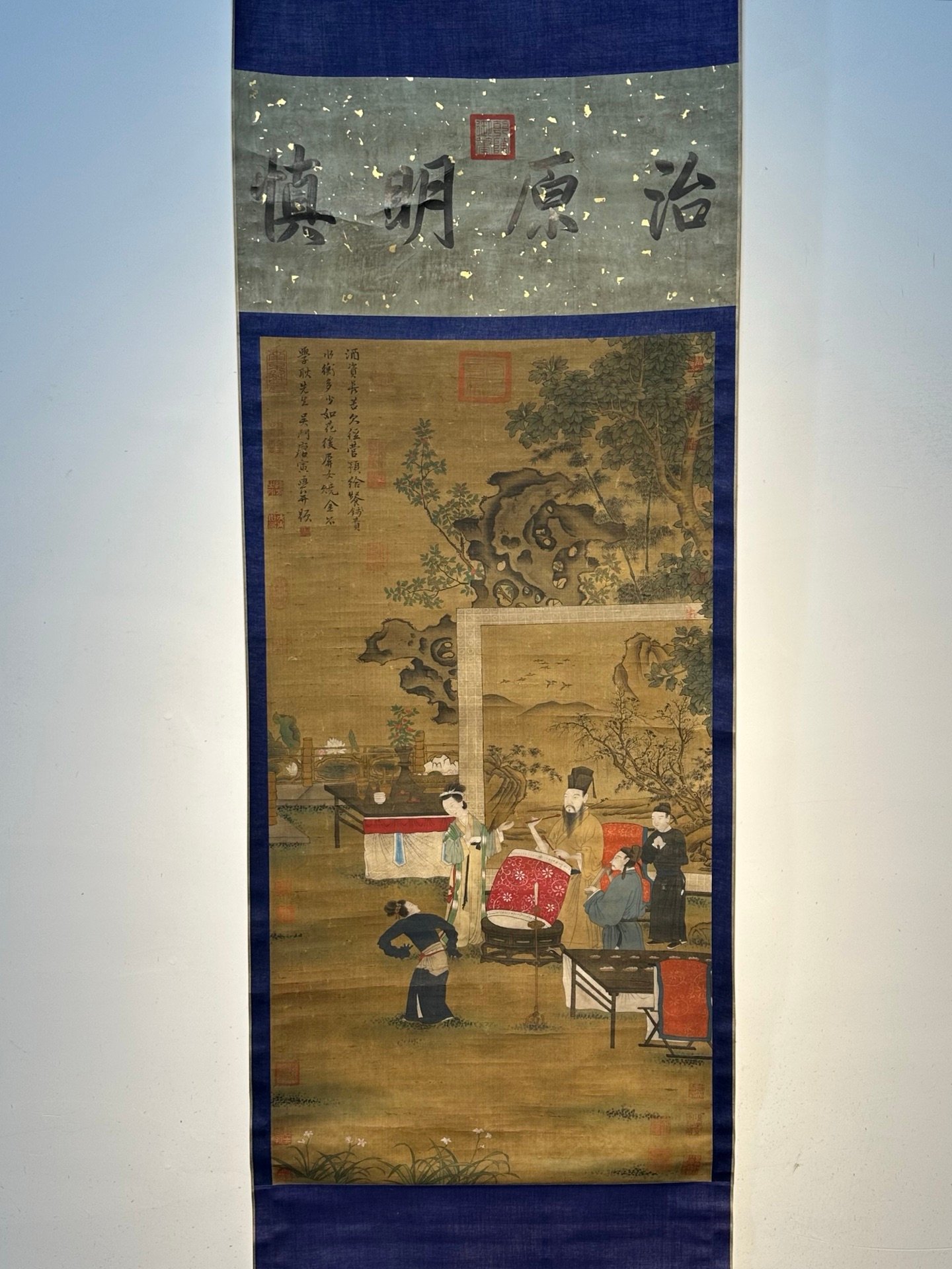 Chinese scroll painting Tang Yin