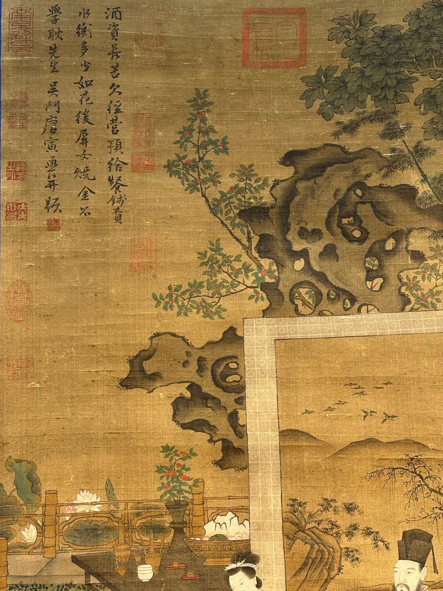 Chinese scroll painting Tang Yin