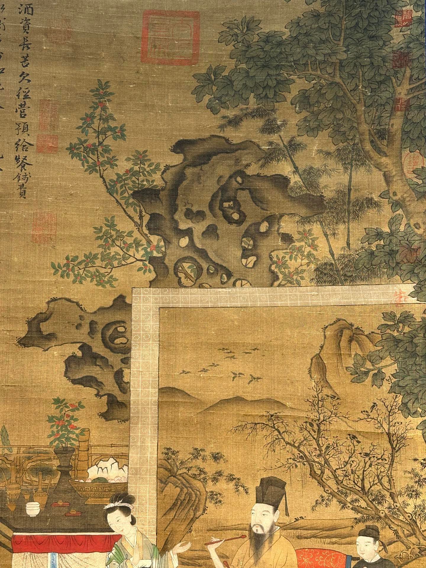 Chinese scroll painting Tang Yin