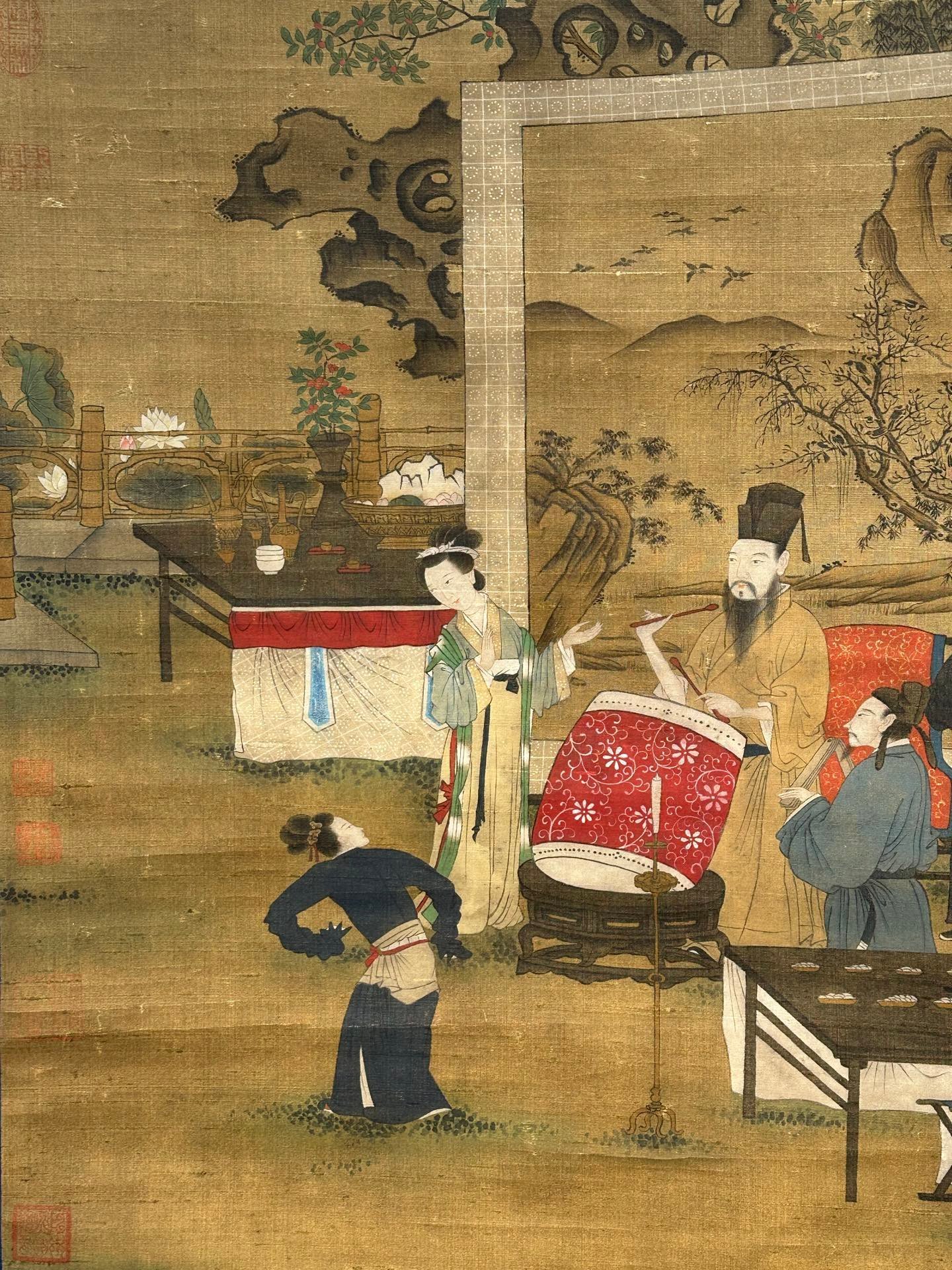 Chinese scroll painting Tang Yin