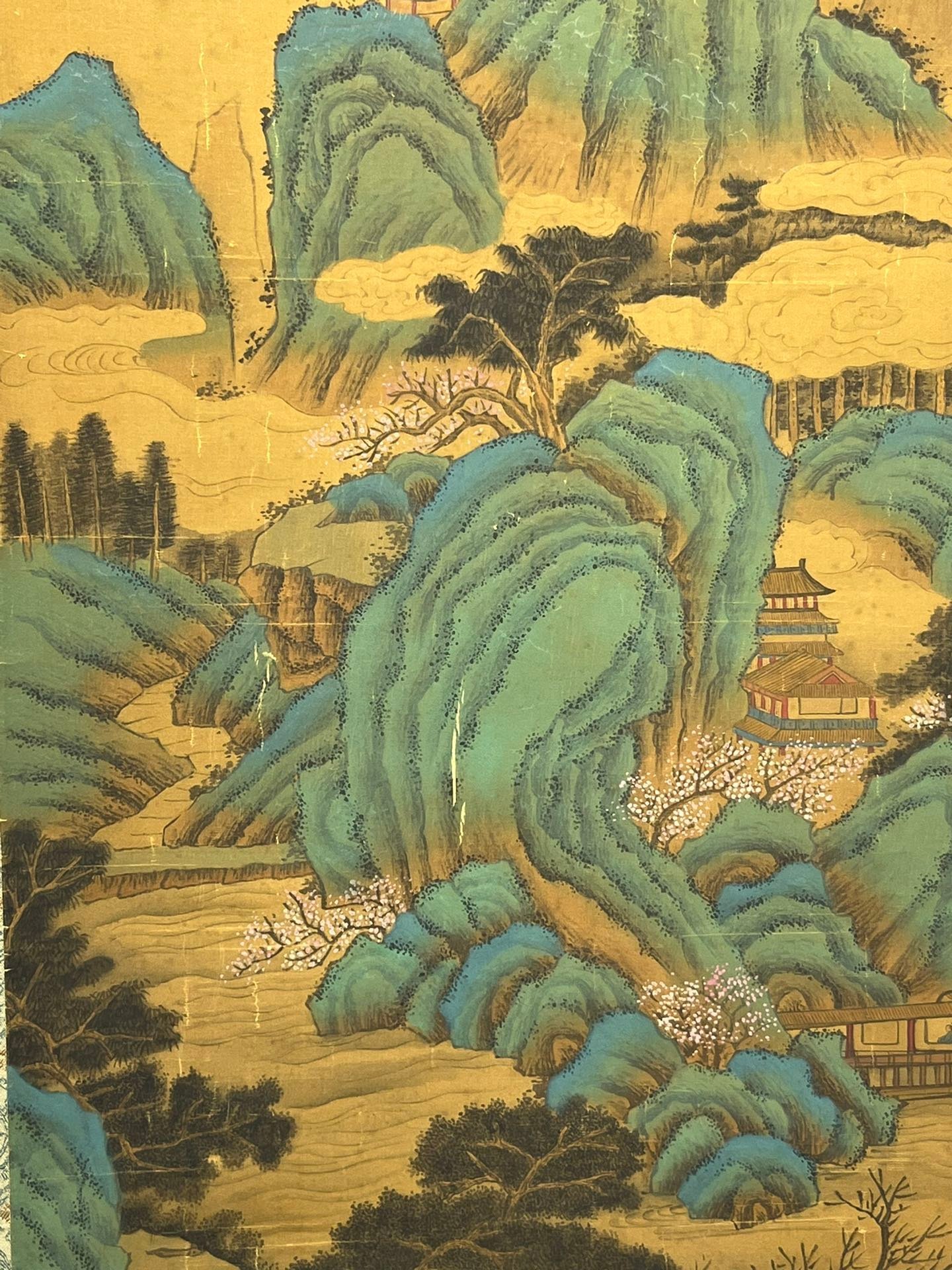 Chinese scroll painting Li Zhaodao
