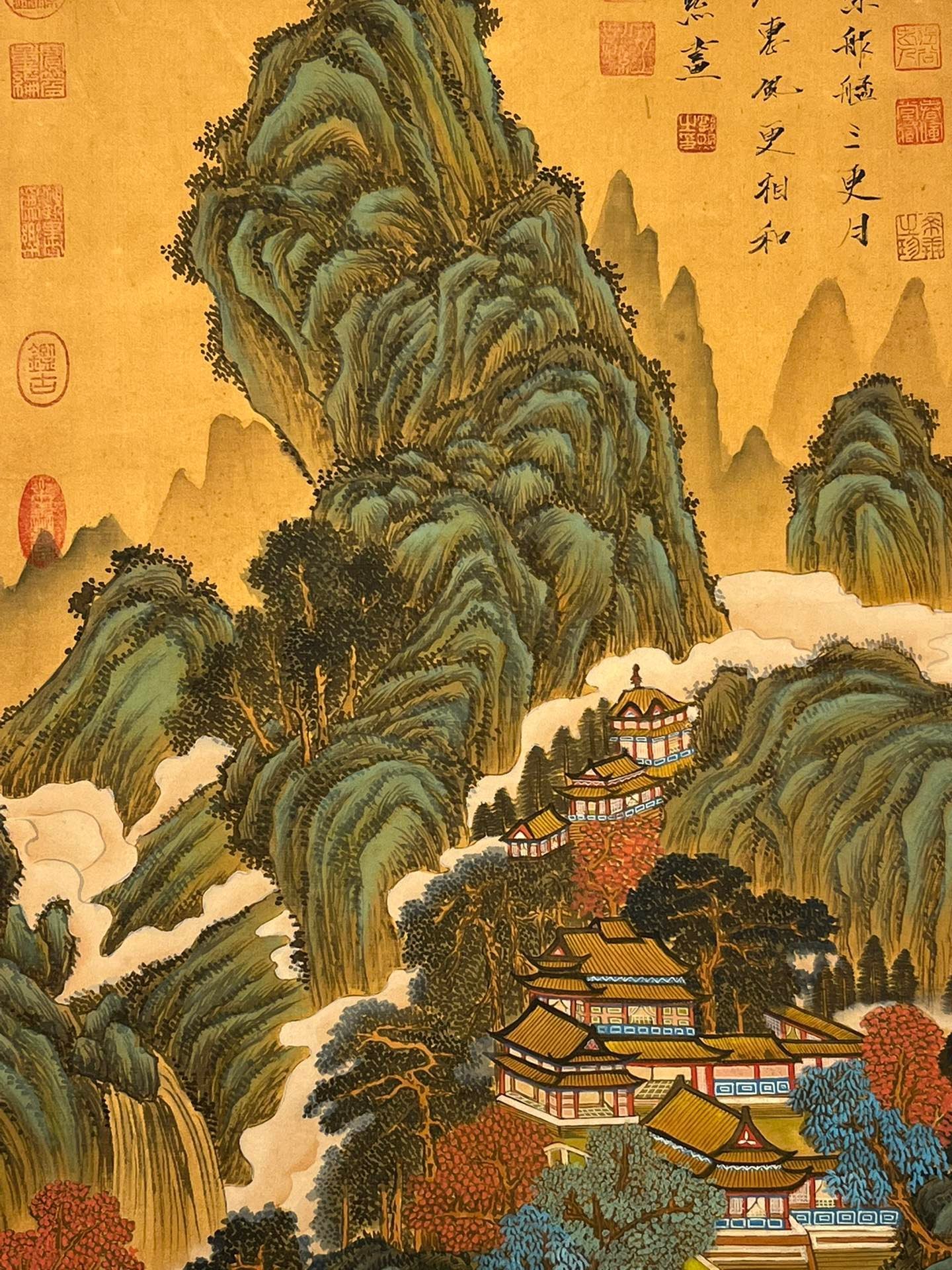 Chinese scroll painting Guo Xi