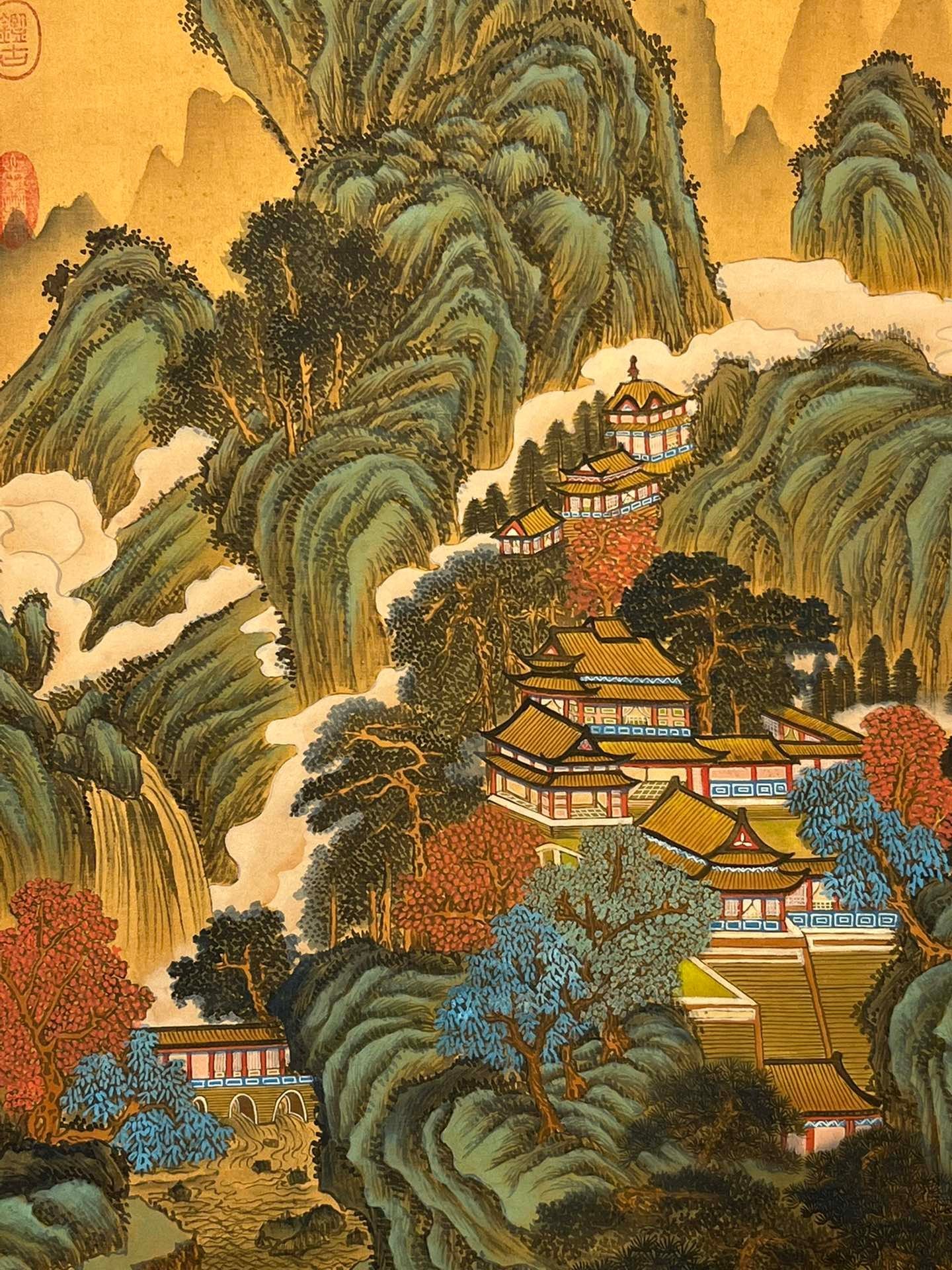 Chinese scroll painting Guo Xi