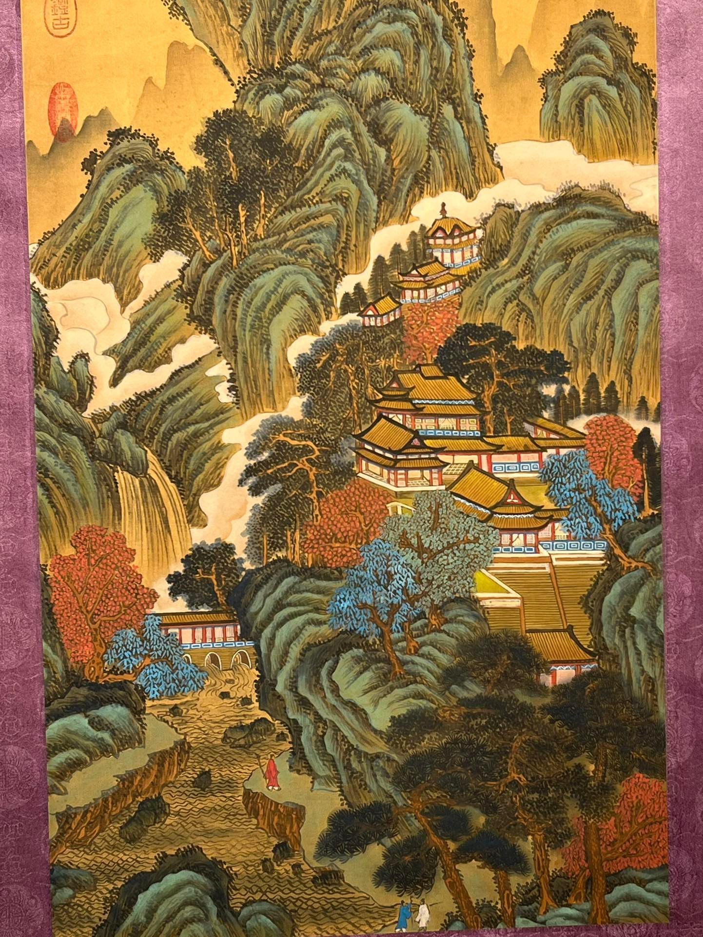 Chinese scroll painting Guo Xi