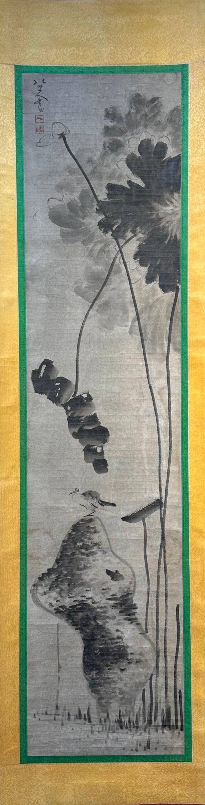 Chinese scroll painting Ba Da Shan Ren